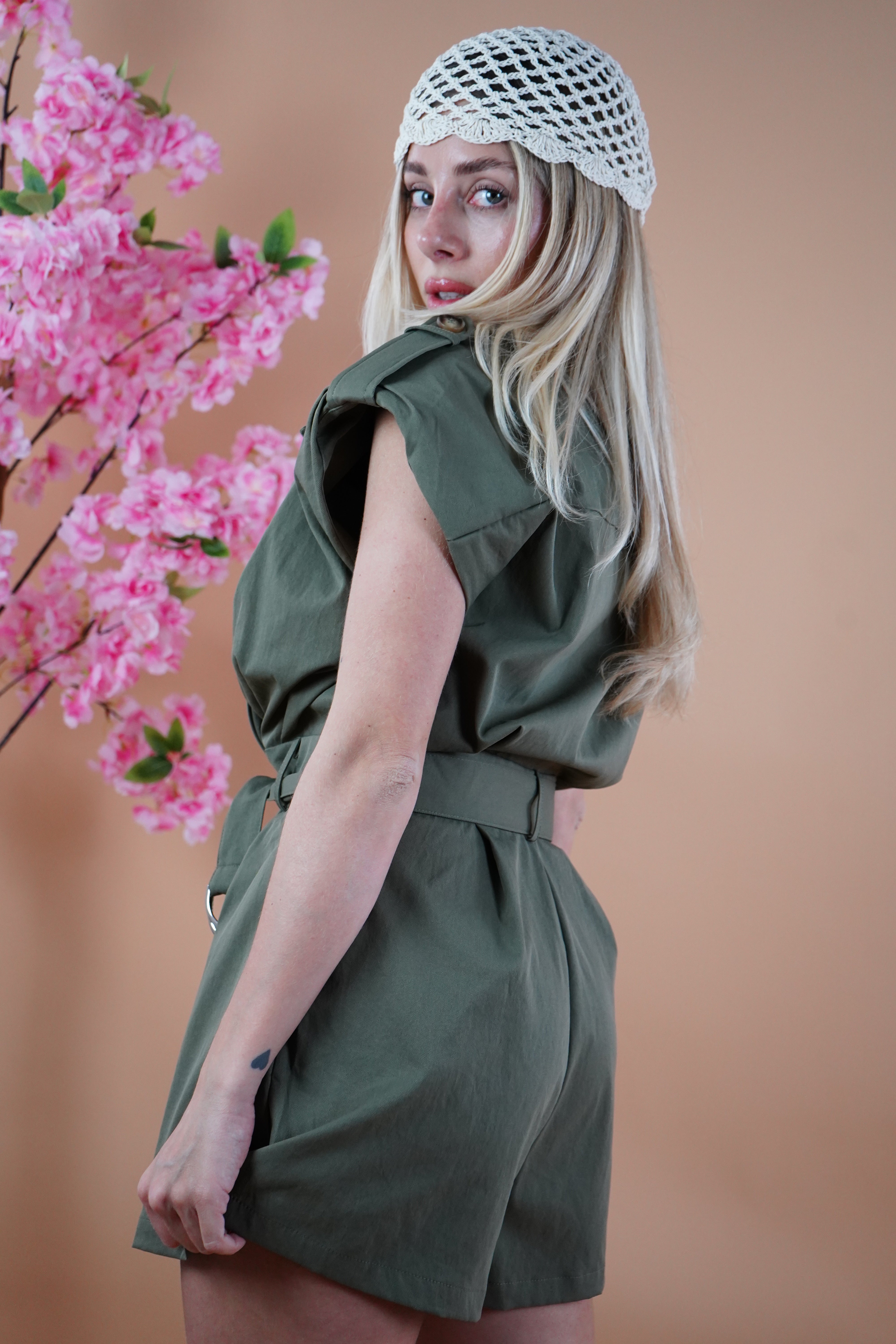 MINI JUMPSUIT ANASTASIA VERDE