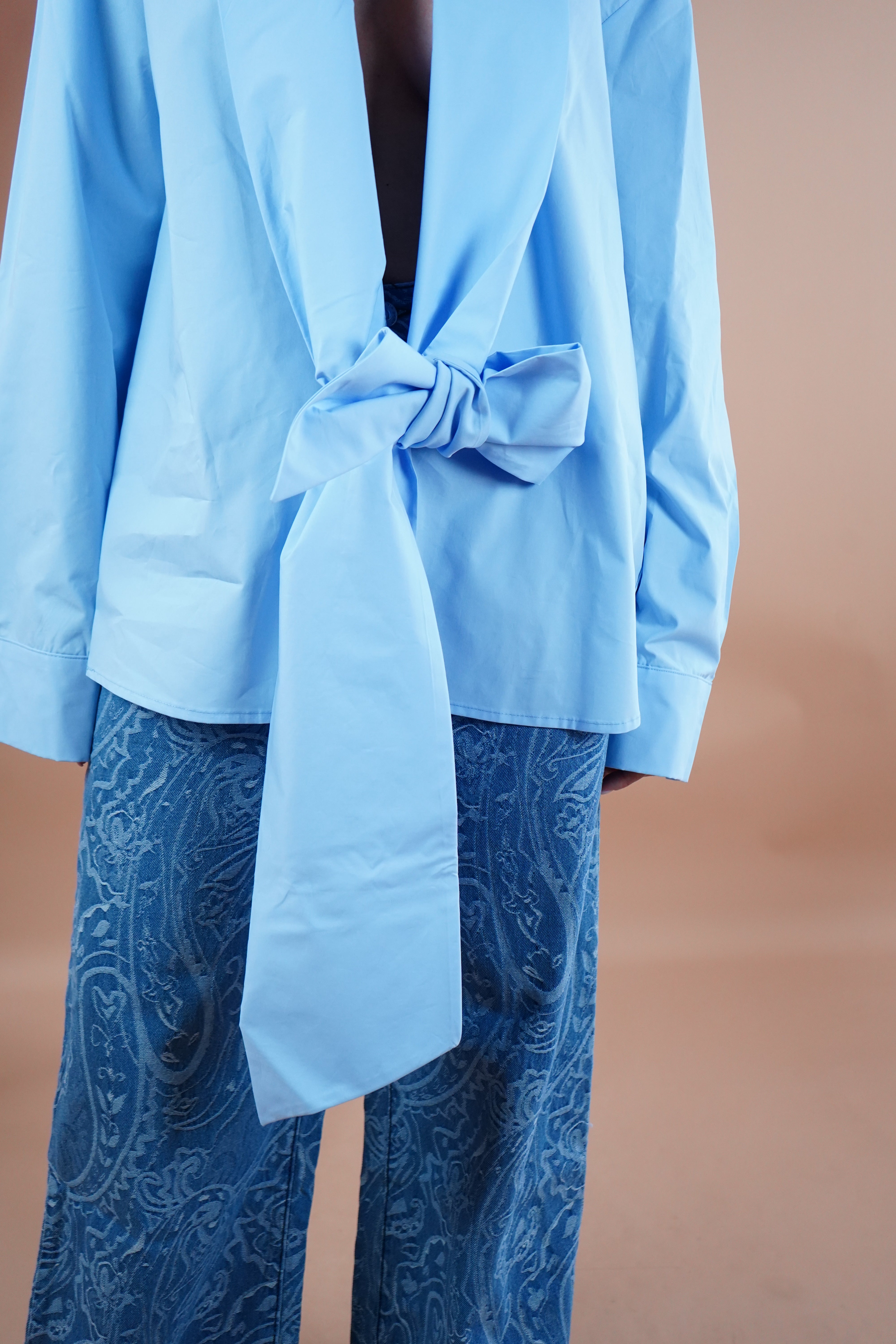 CAMICIA LEONIE AZZURRA