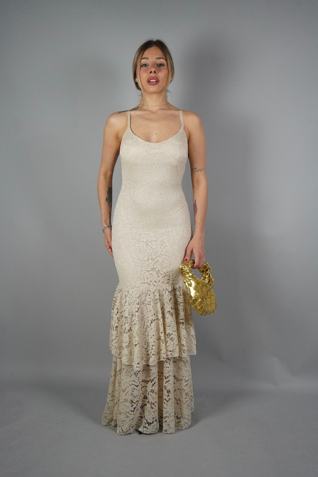 DRESS SIRENA BEIGE