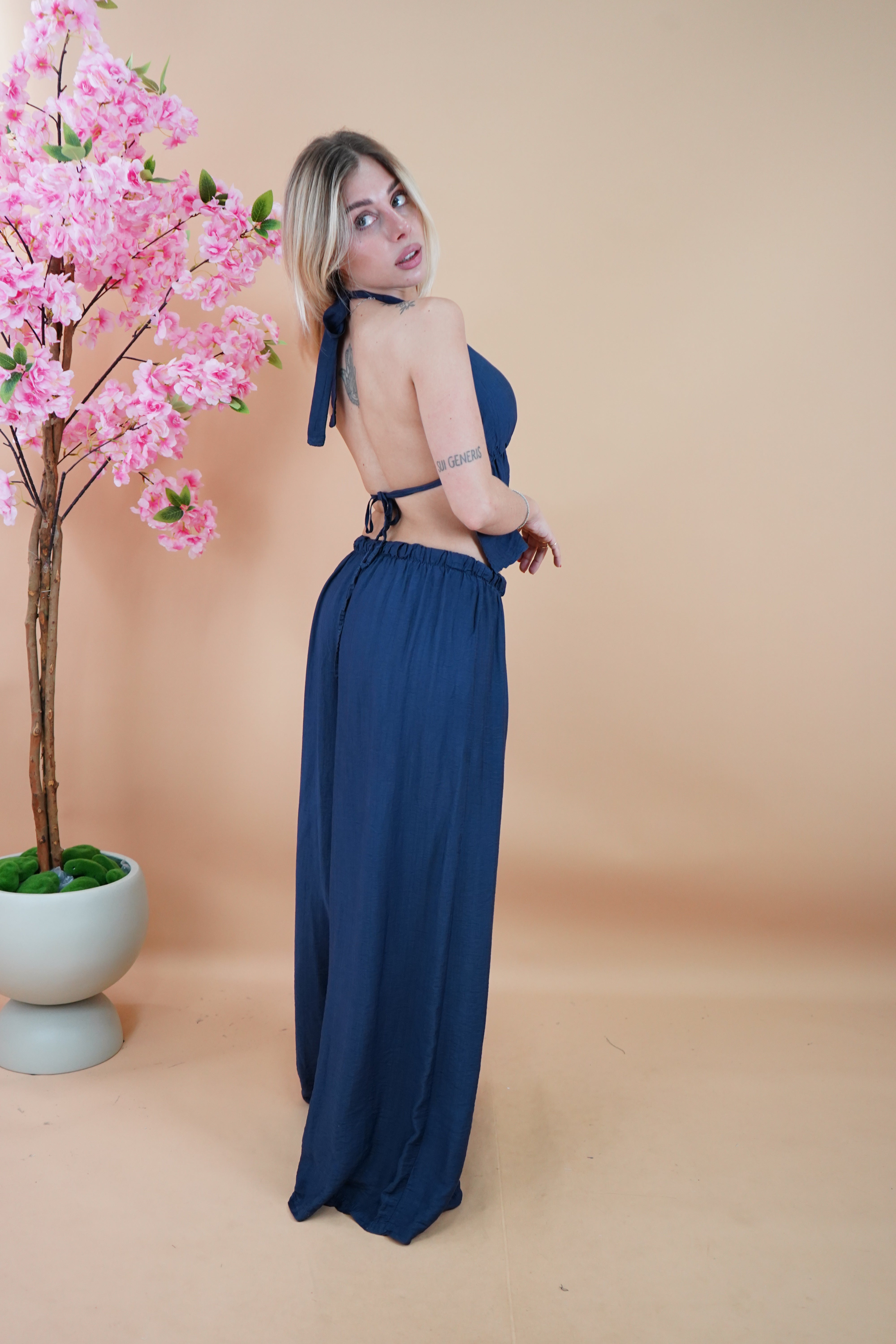 COORDINATO CITY BLU