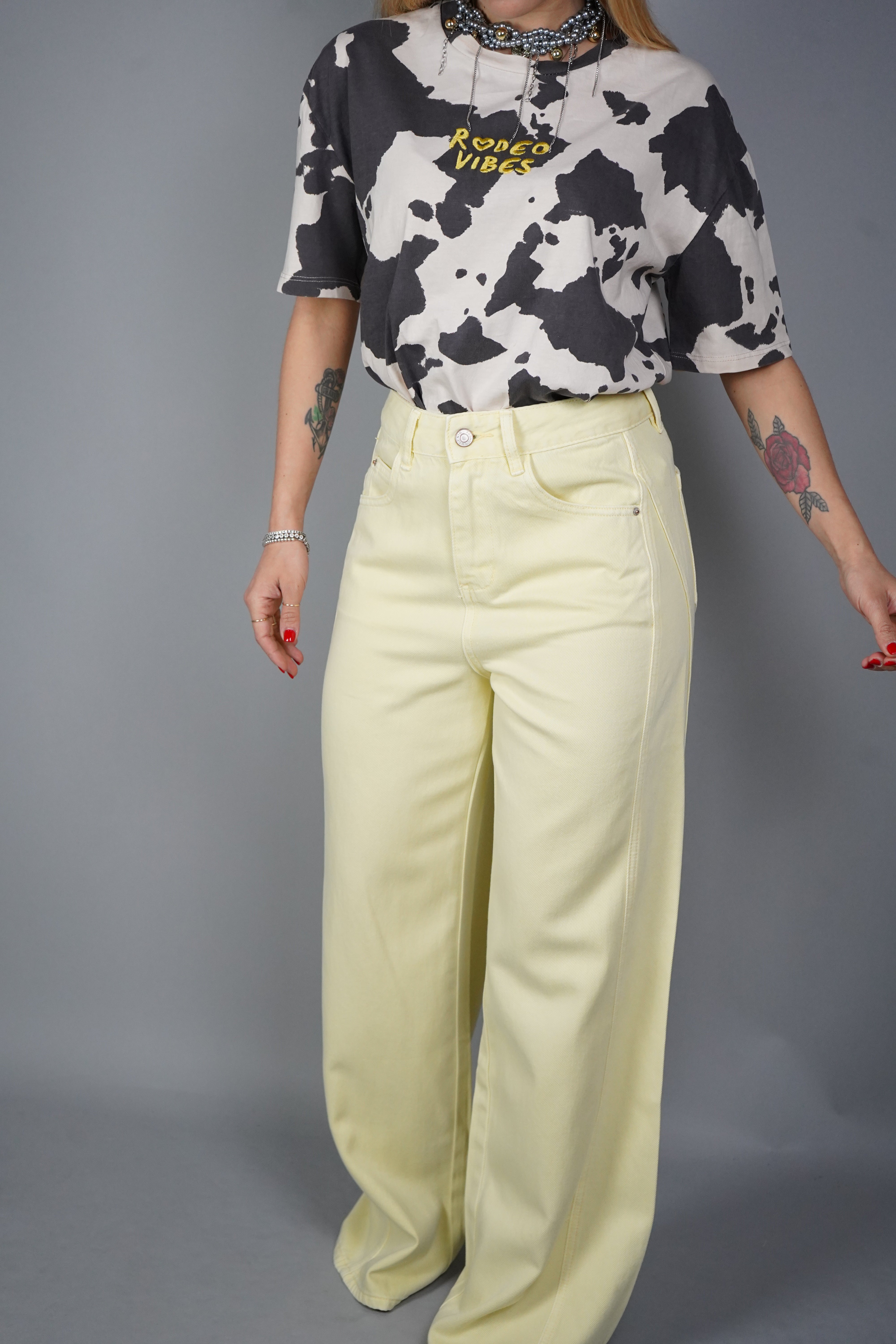 JEAN WIDE GIALLO