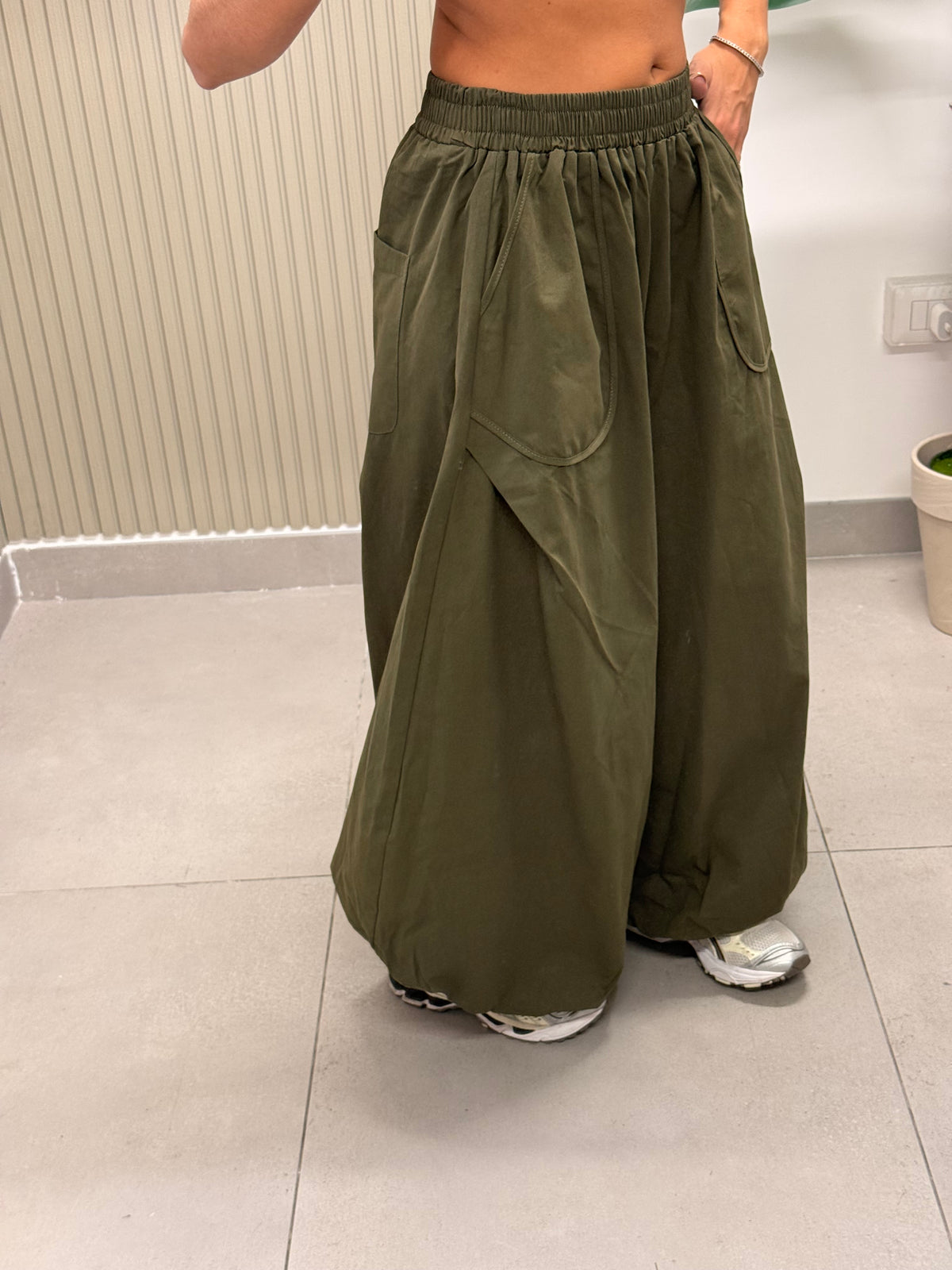 PANTALONE BALLON KATIA VERDE
