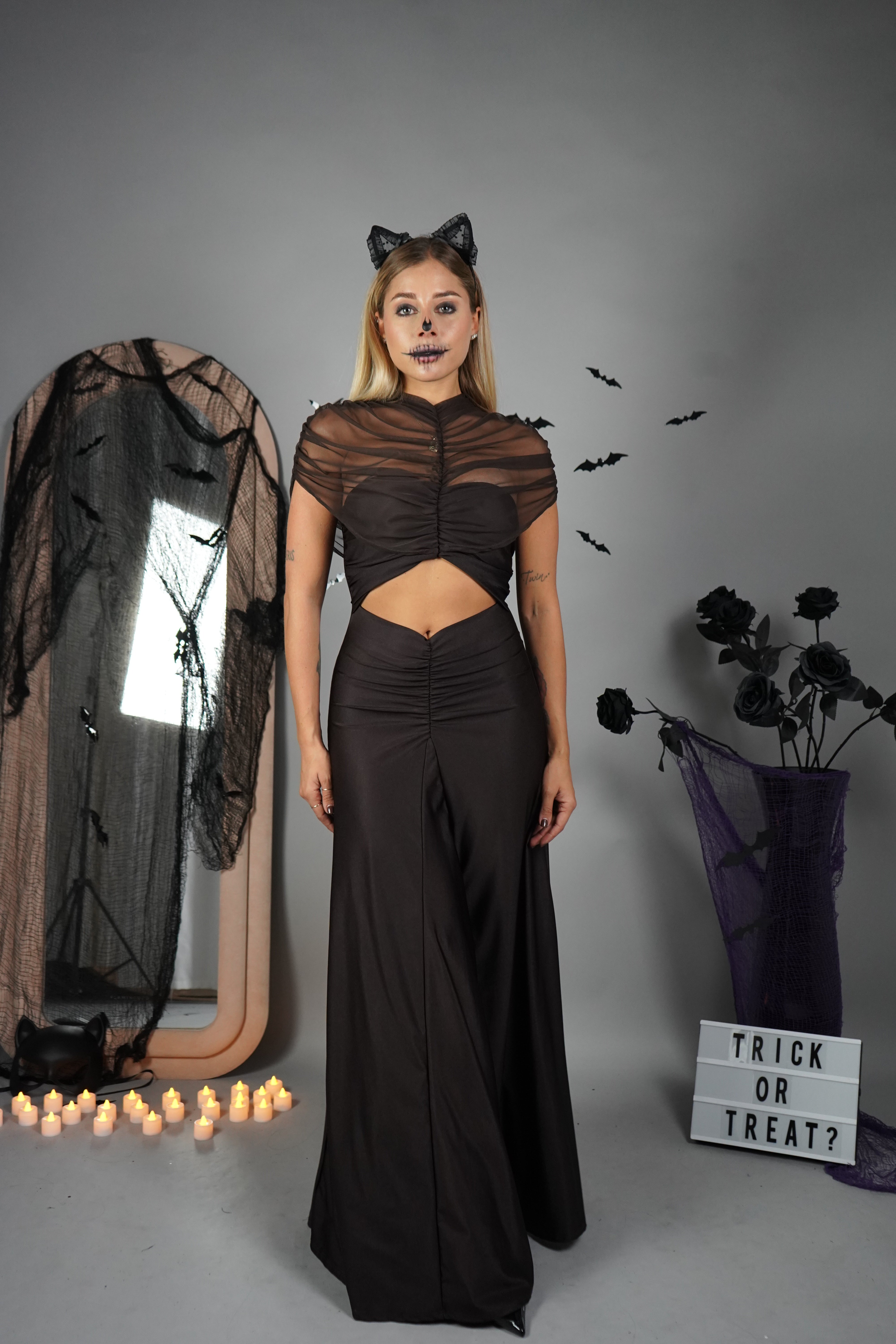 LONG DRESS MADAME MARRONE