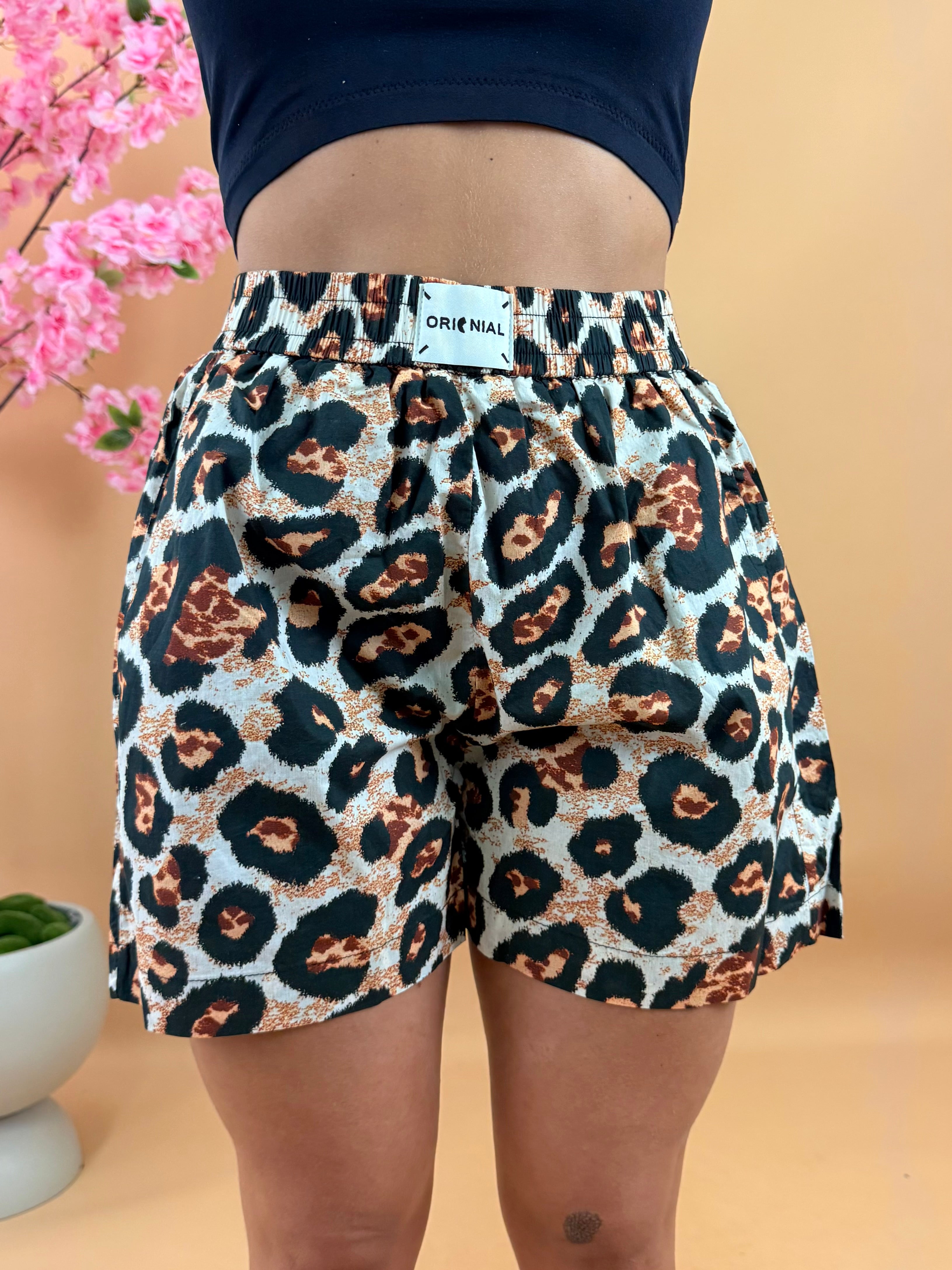 MINI SHORTS FANTASY ANIMALIER