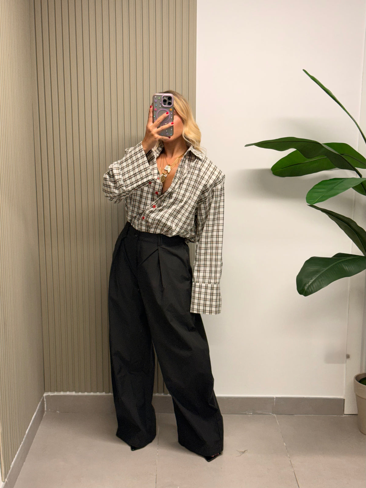 PANTALONE GIADA NERO