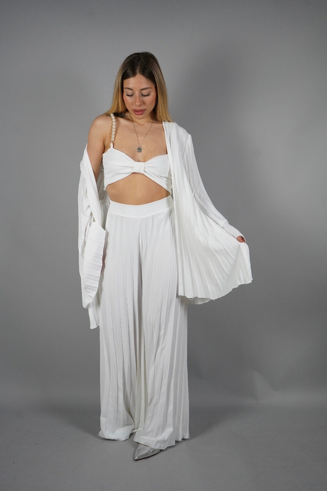 COORDINATO FIOCCO BIANCO