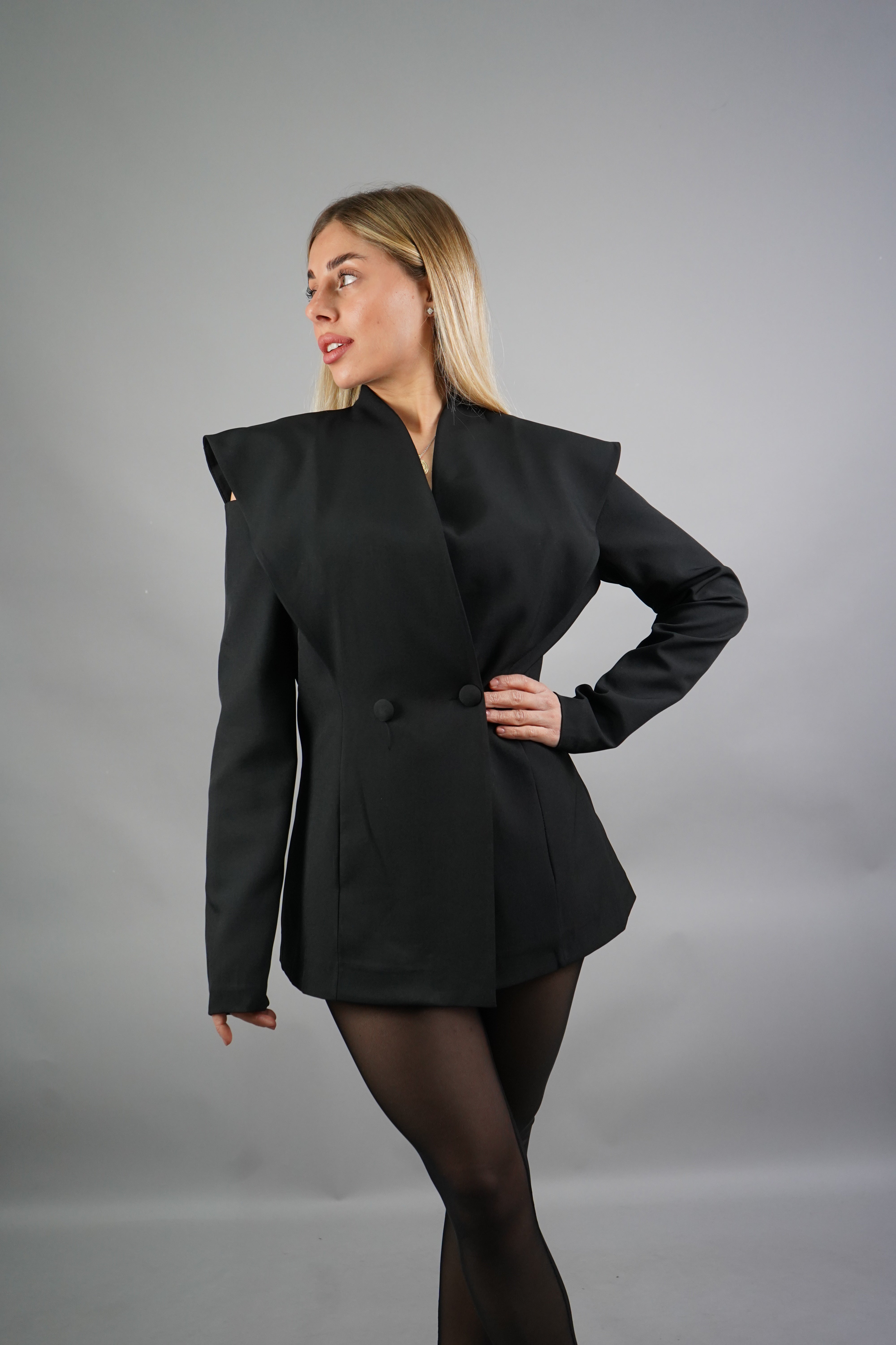 BLAZER SIRIA NERO