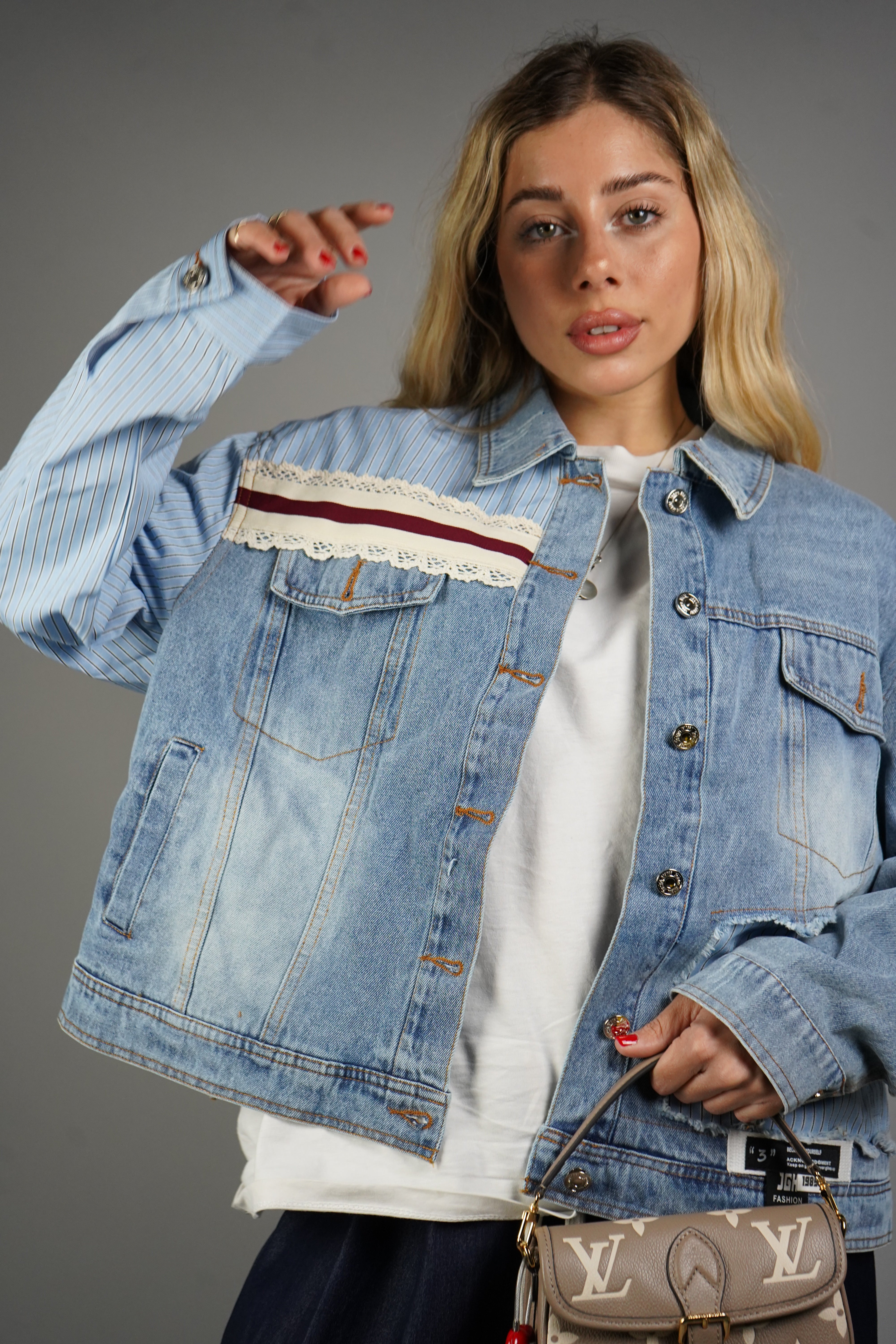 GIUBBINO DENIM MIAMI
