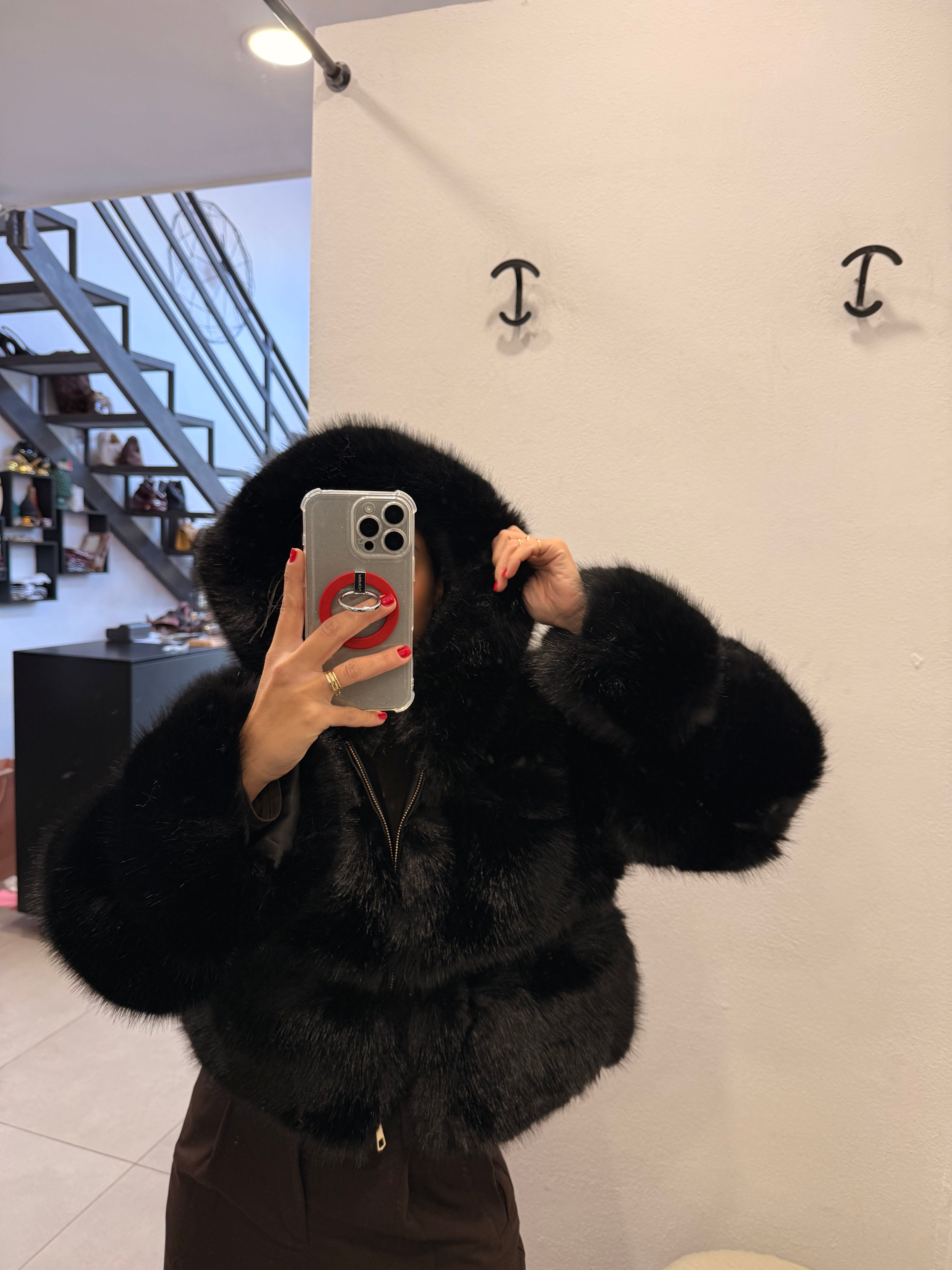 PELLICCIA LUXURY CROP NERA