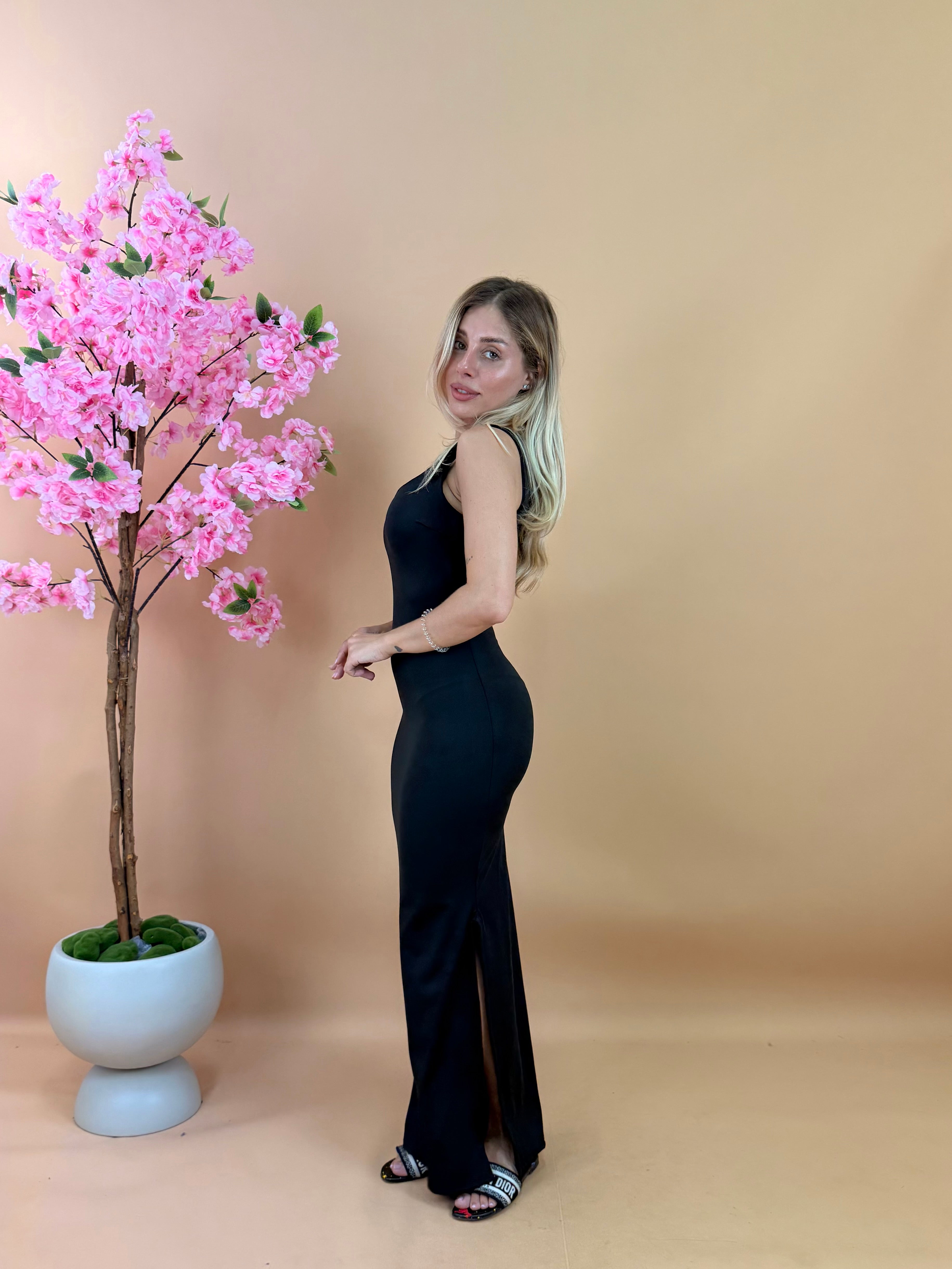 LONG DRESS EVERYDAY NERO