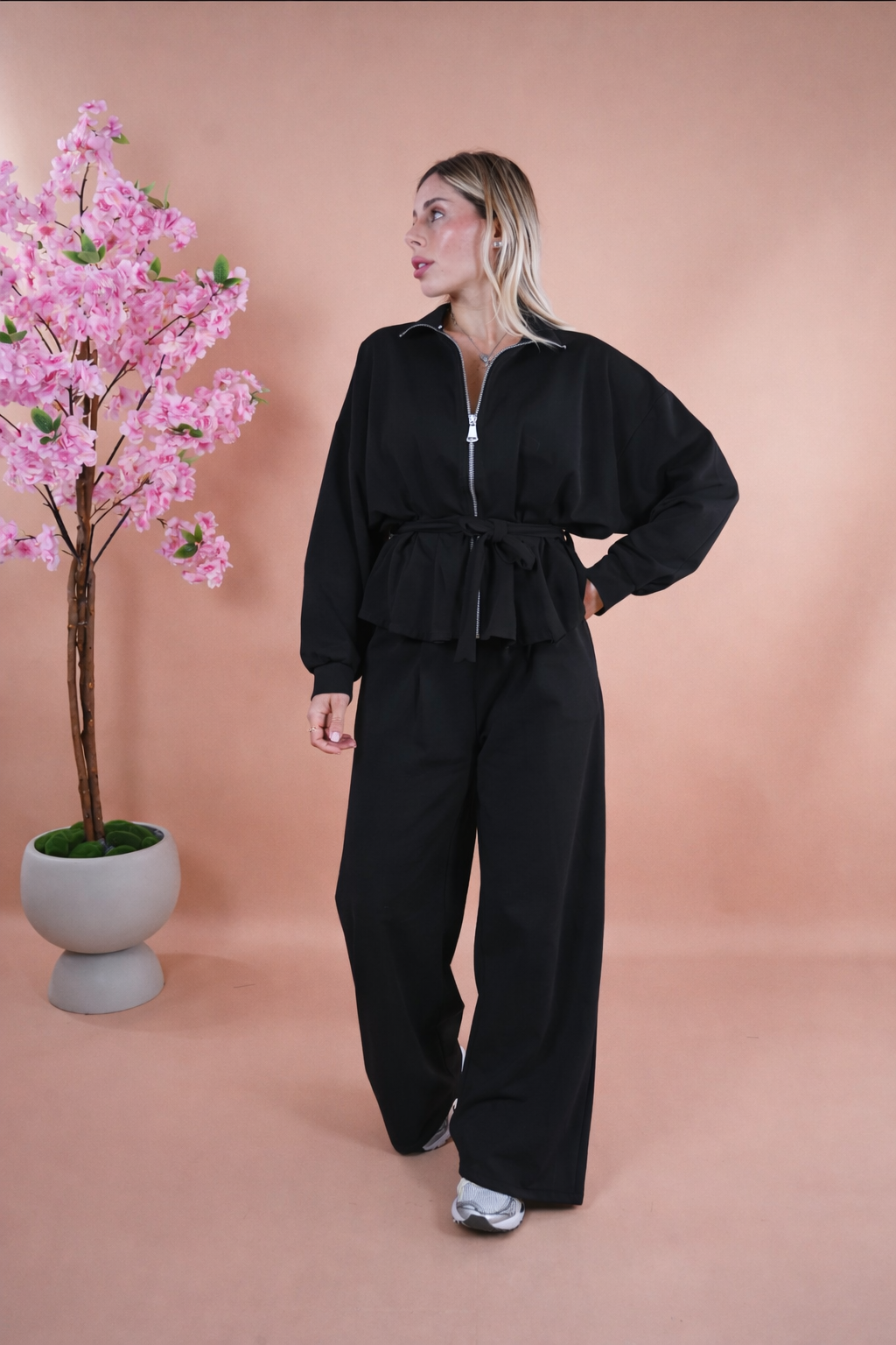 COORDINATO TUTA GIULIA NERO