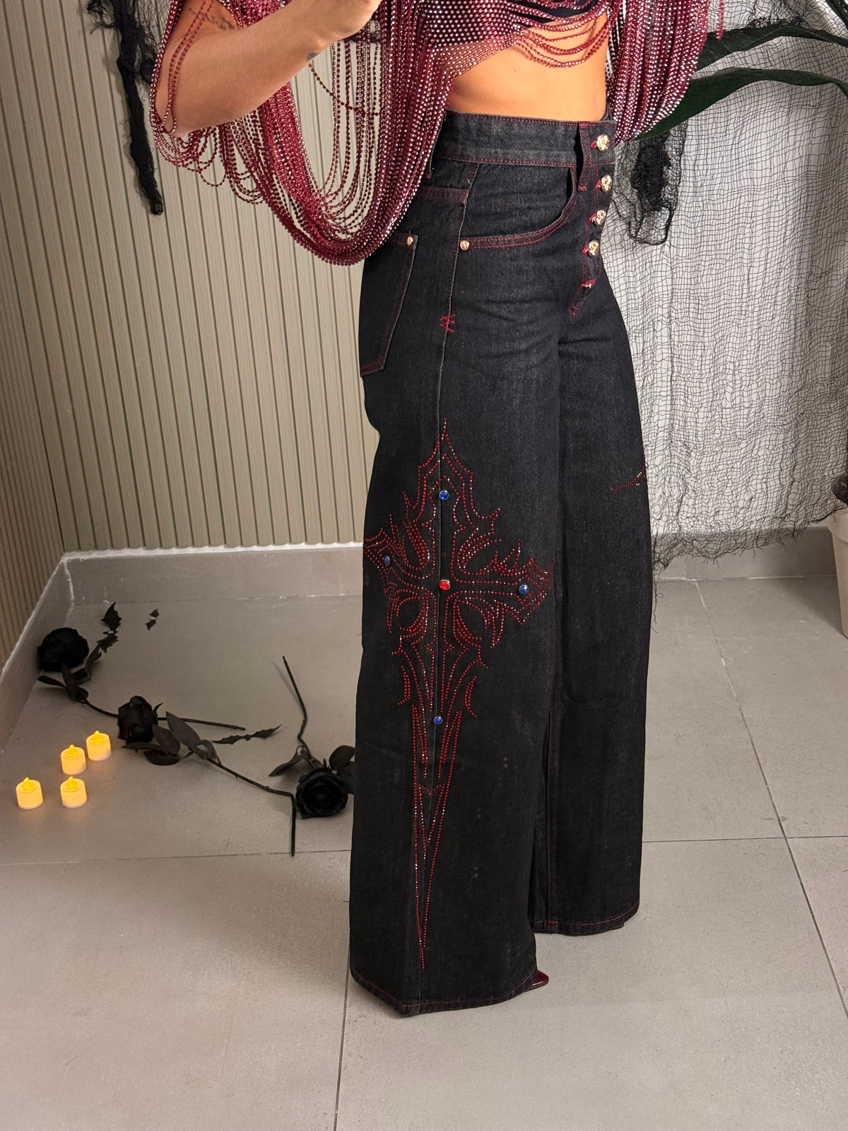 JEANS TRONO DI SPADE