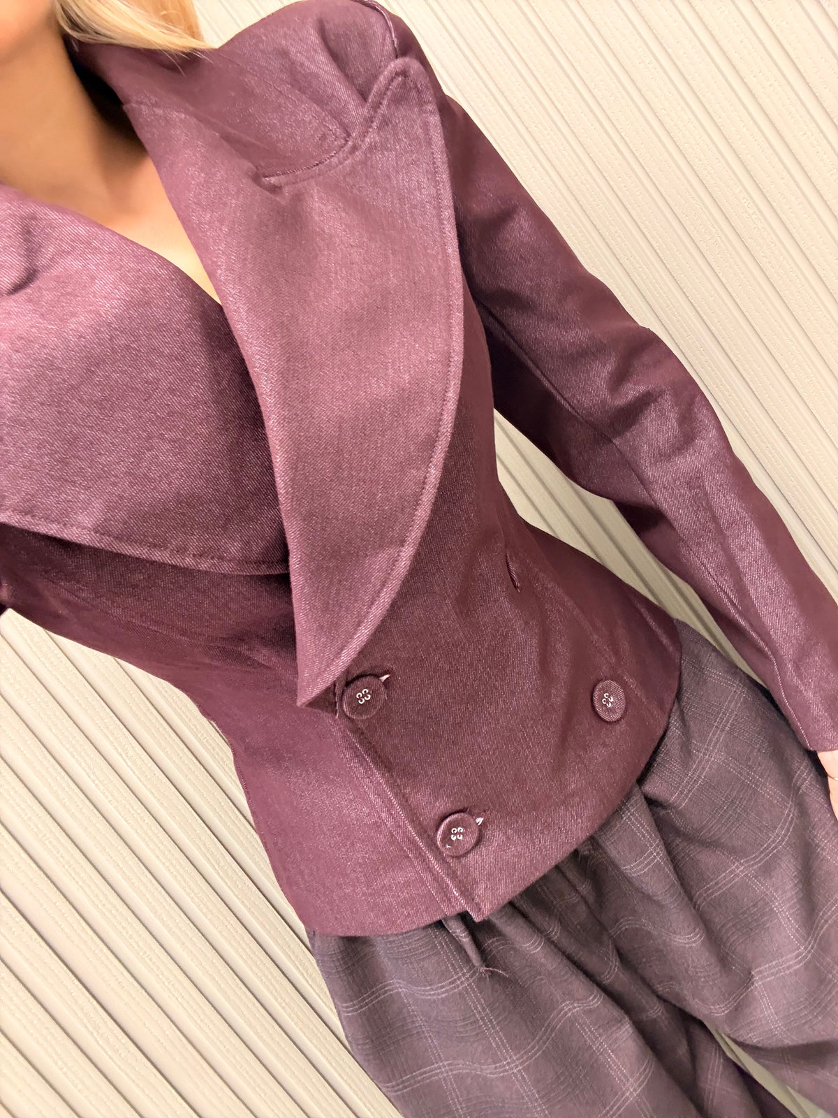 BLAZER GINEVRA VINACCIA