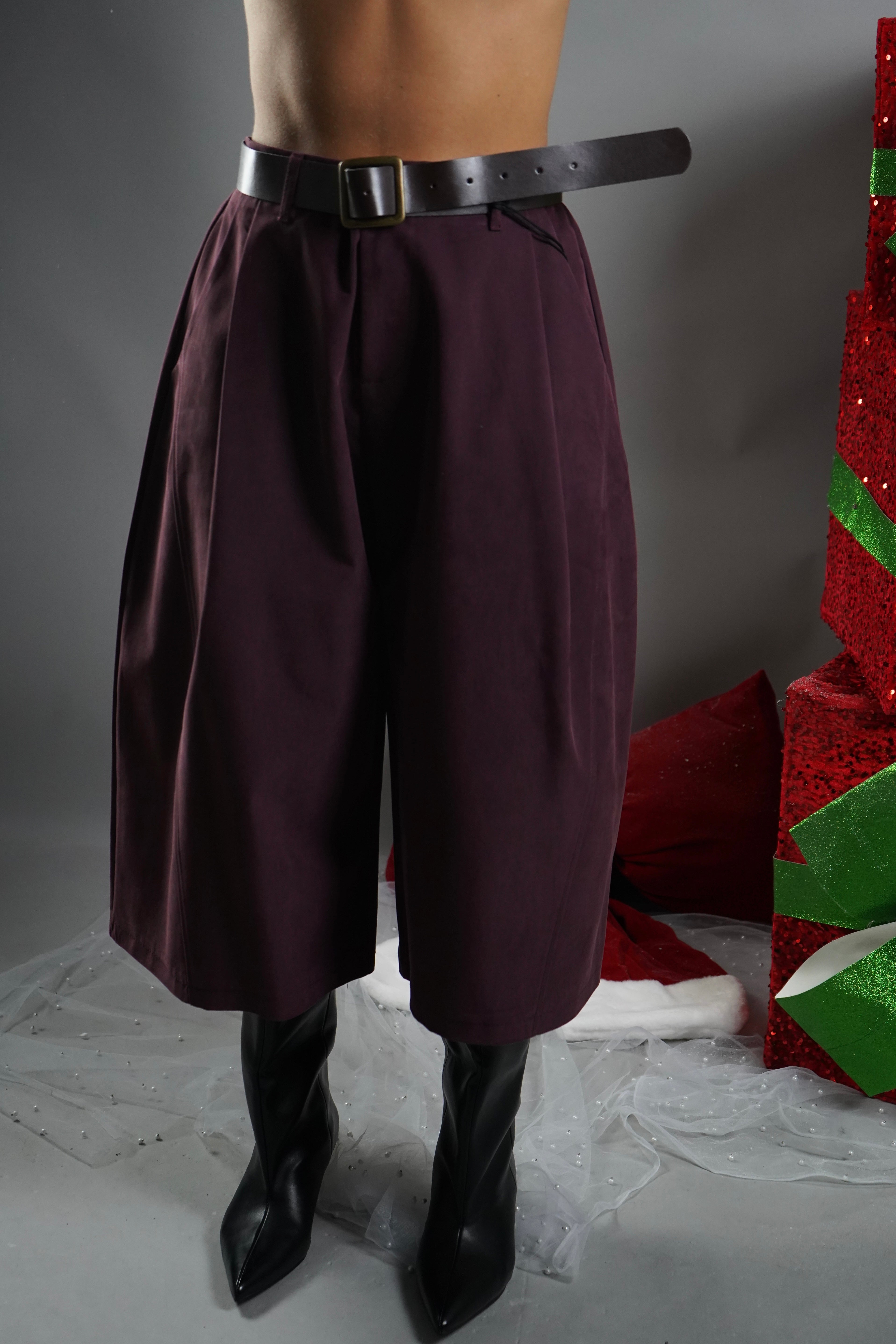 BERMUDA BAGGY PRUGNA