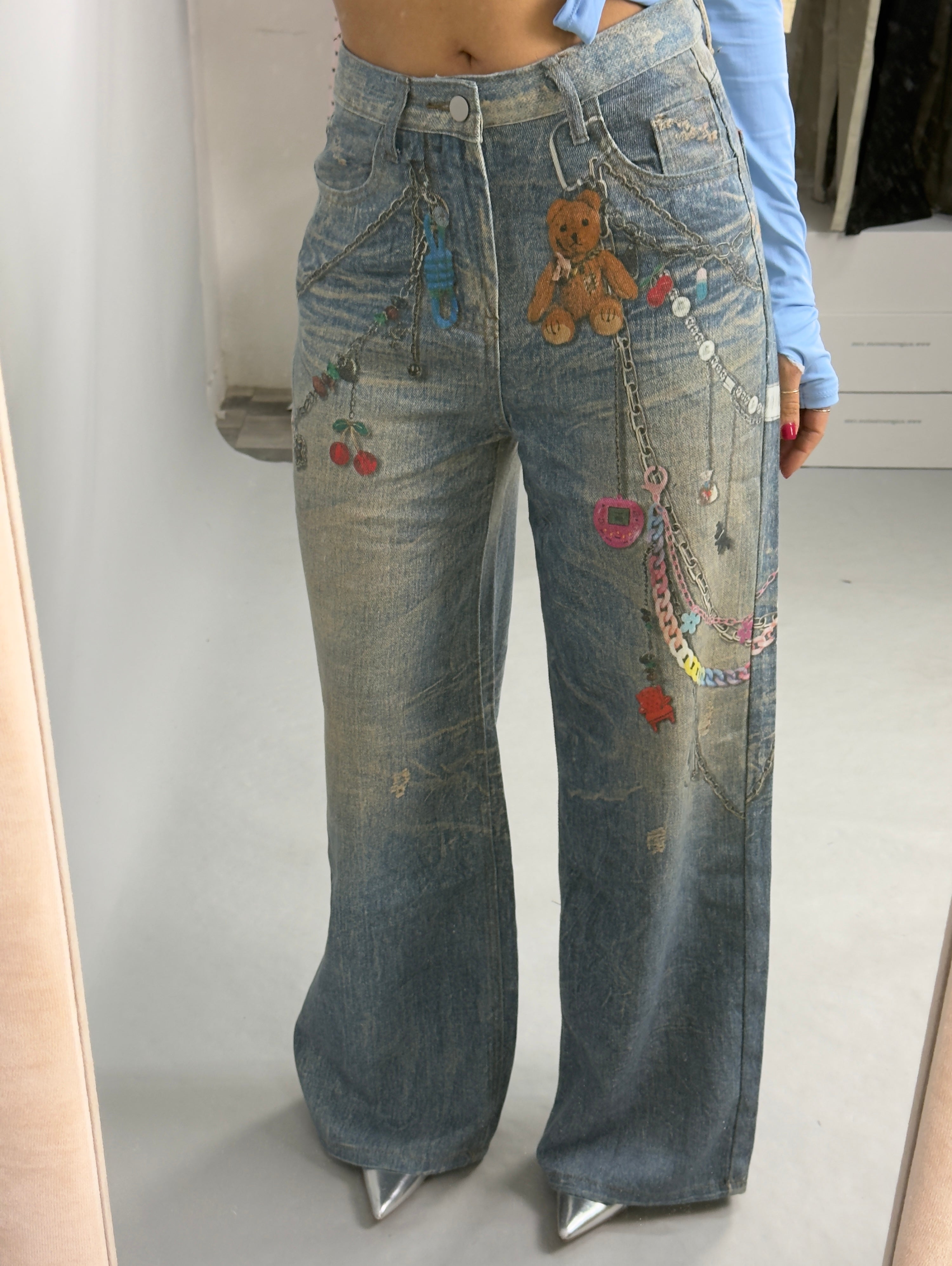 JEANS TATTOO TEDDY
