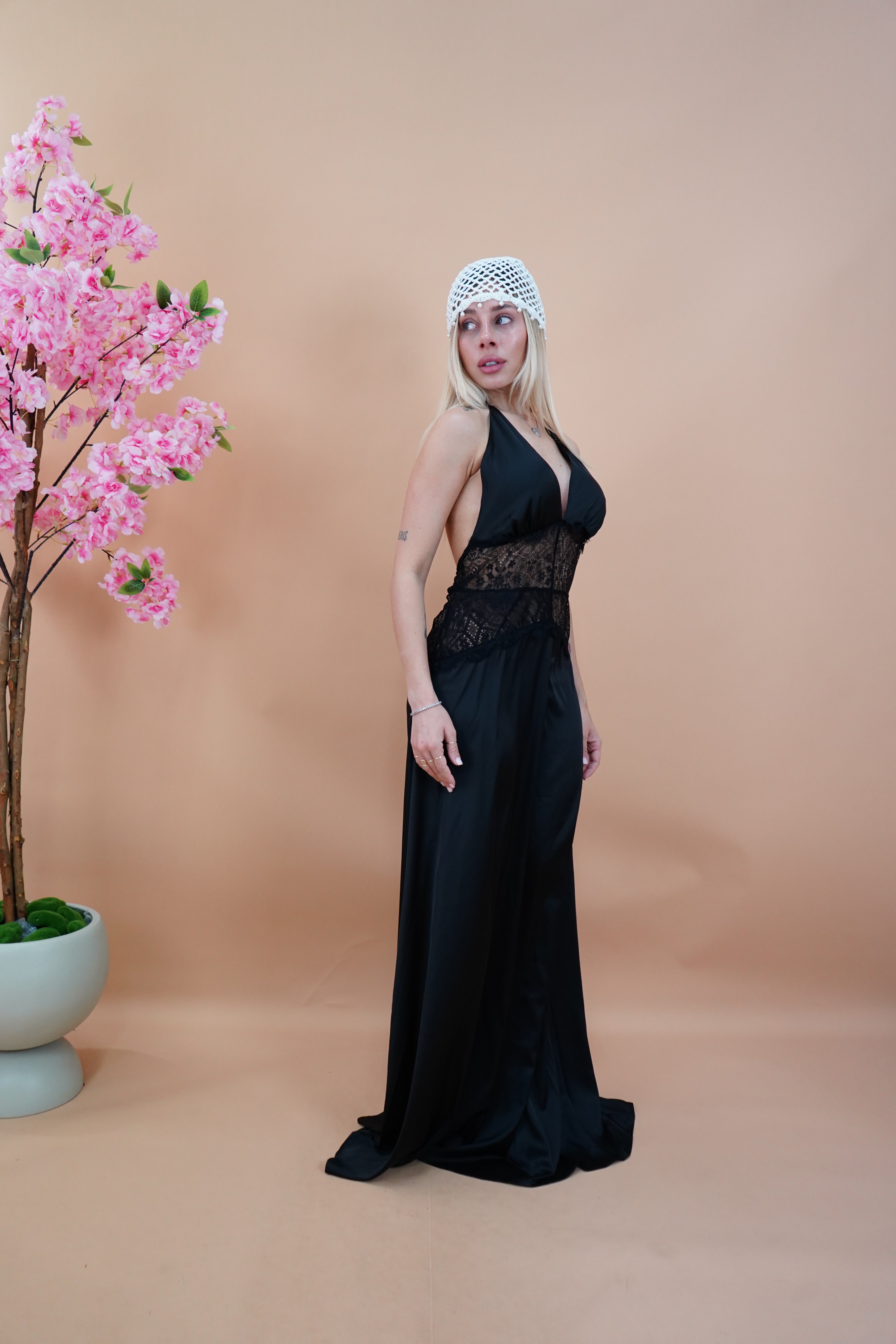 LONG DRESS MALDIVE NERO
