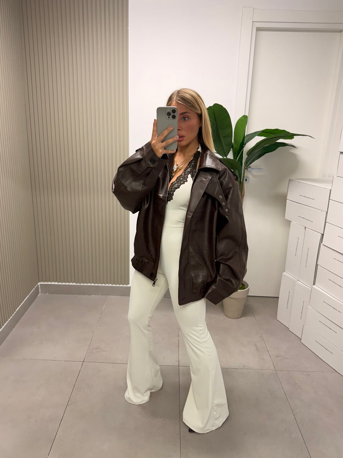 BOMBER ECOPELLE CON SPALLINA MADRID