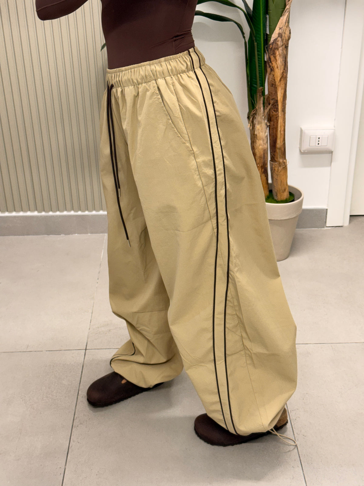 PANTALONE SPORT BEIGE