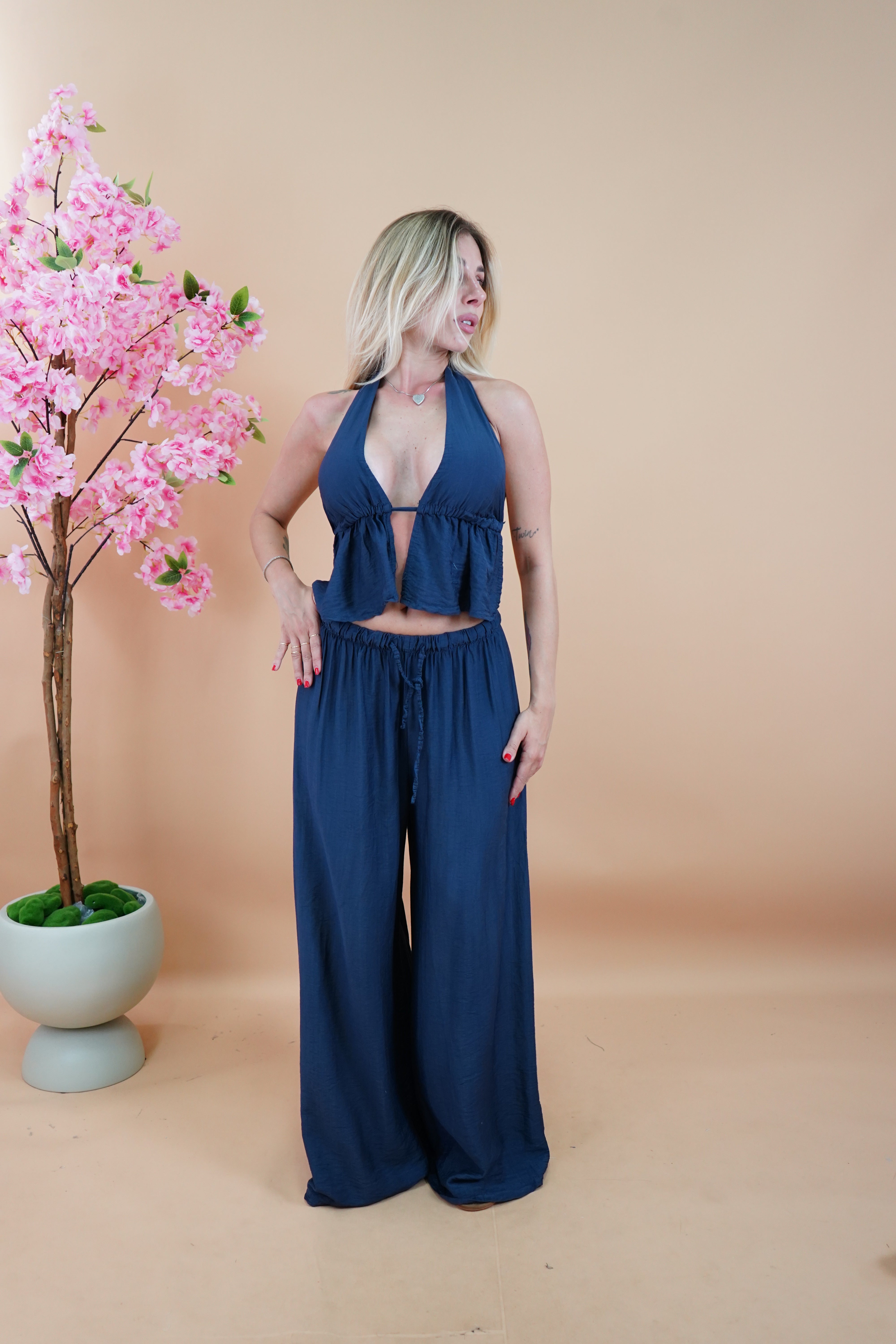 COORDINATO CITY BLU