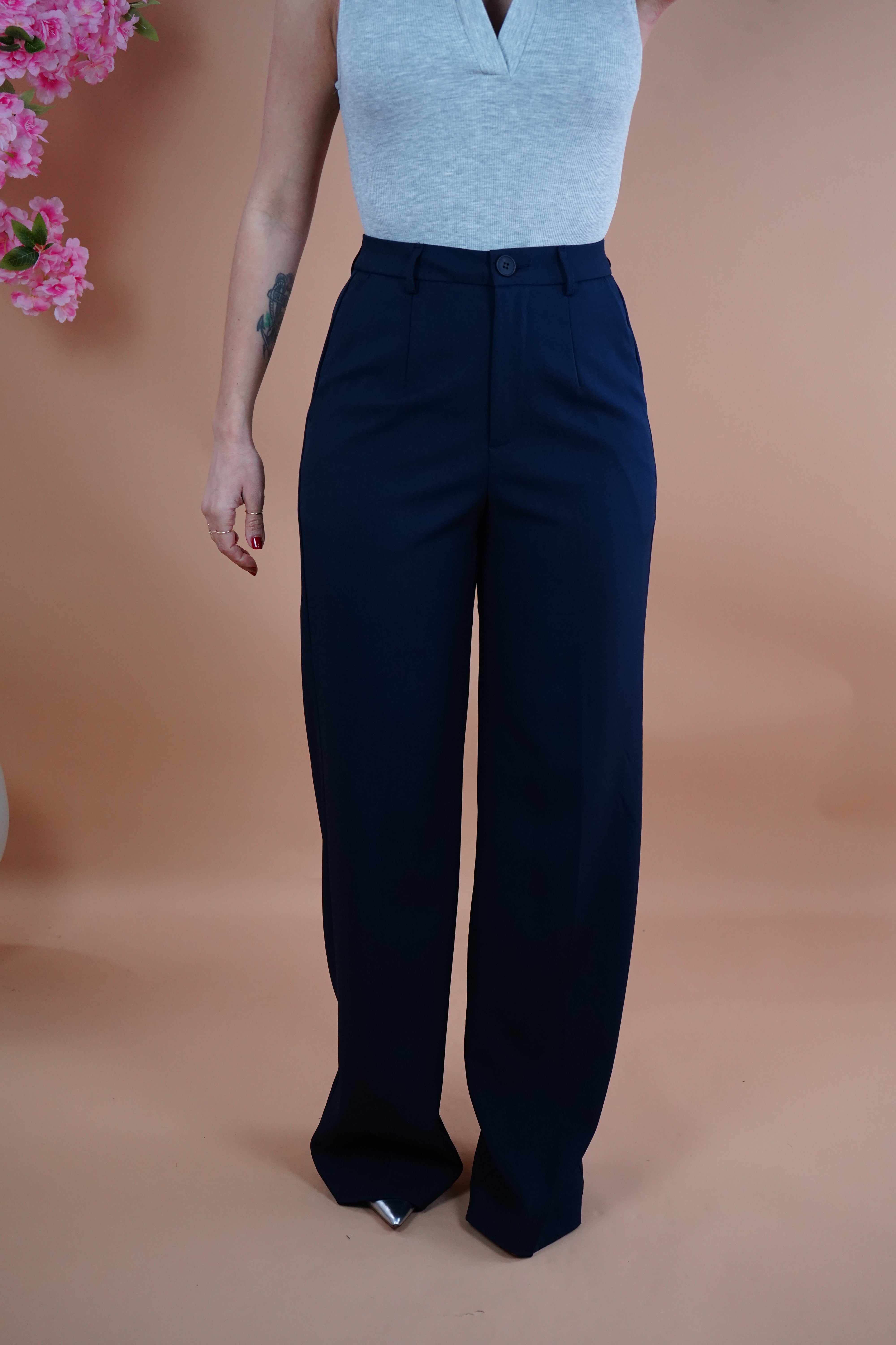 PANTALONE OFFICE BLU