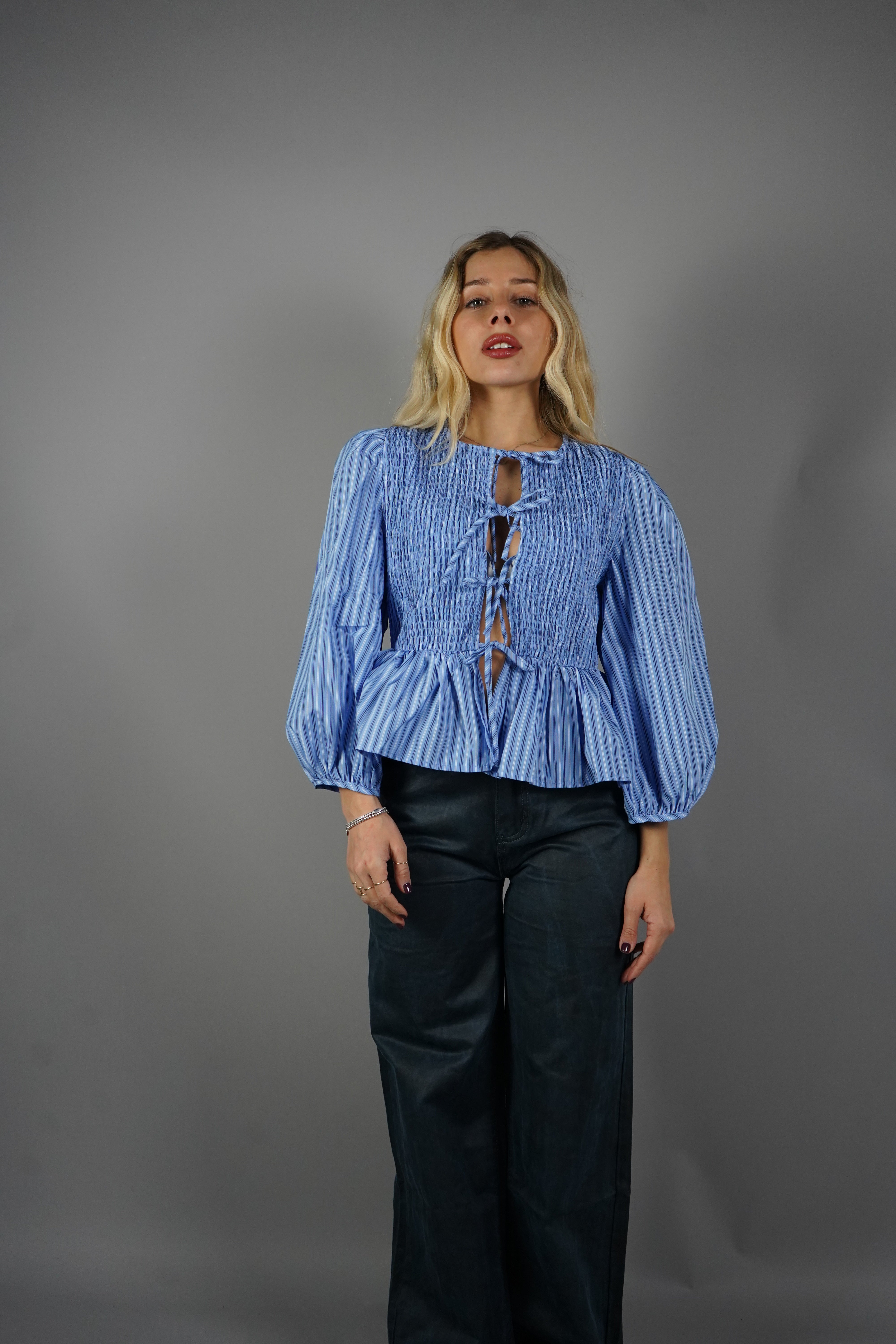 CAMICIA ROMANICA AZZURRA