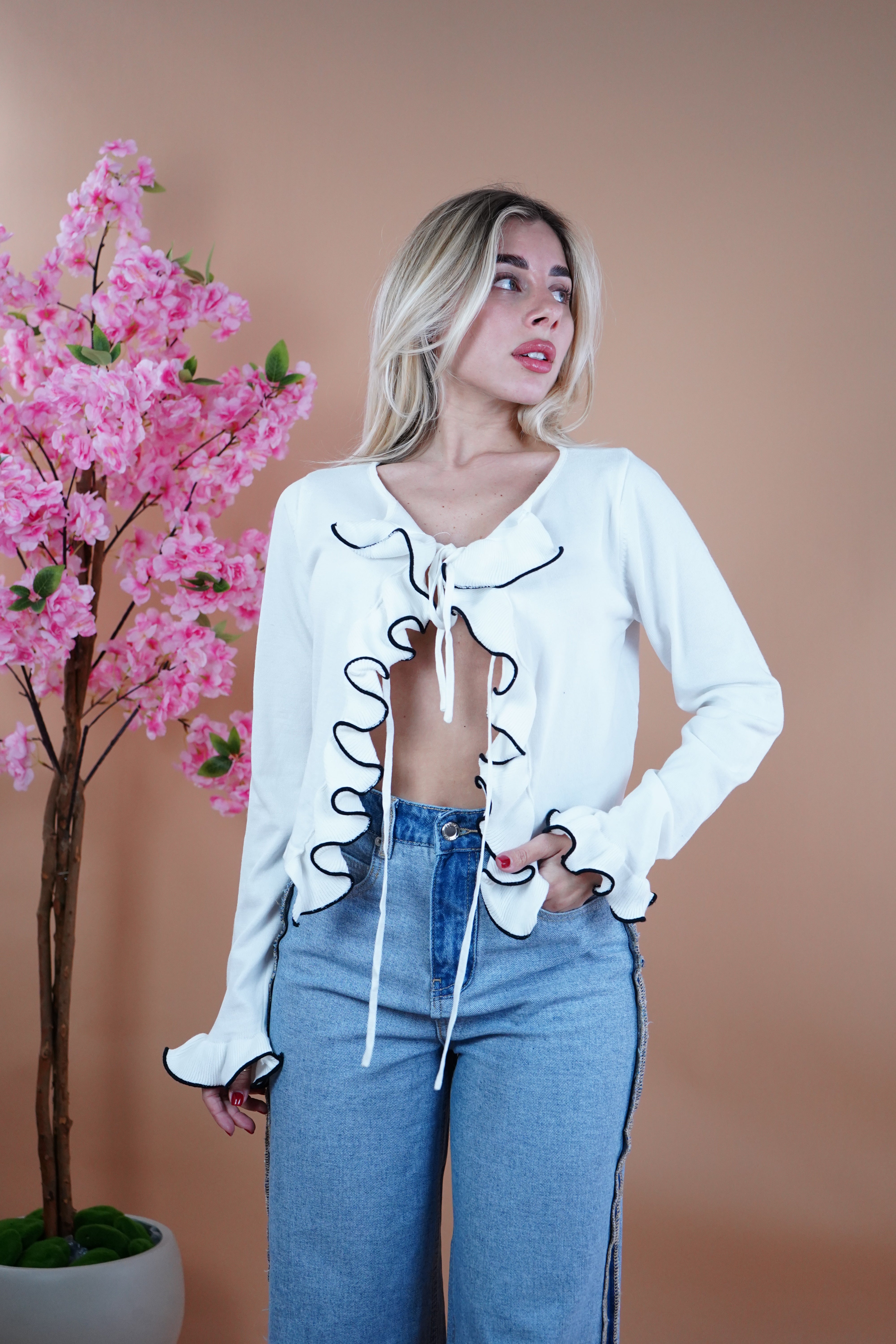 MAGLIA NEFFA BIANCA