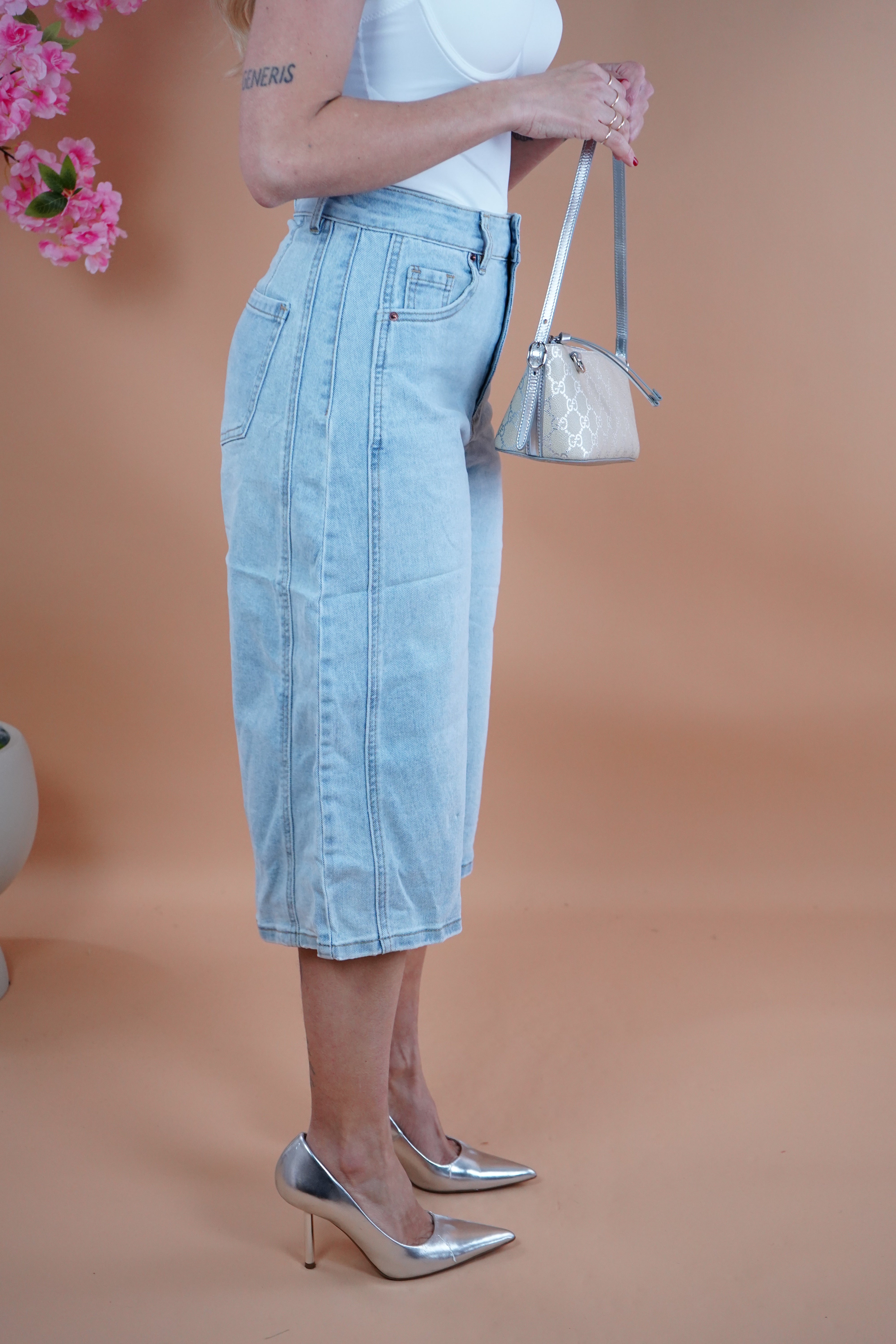 BERMUDA BARRELL LAVAGGIO CHIARO