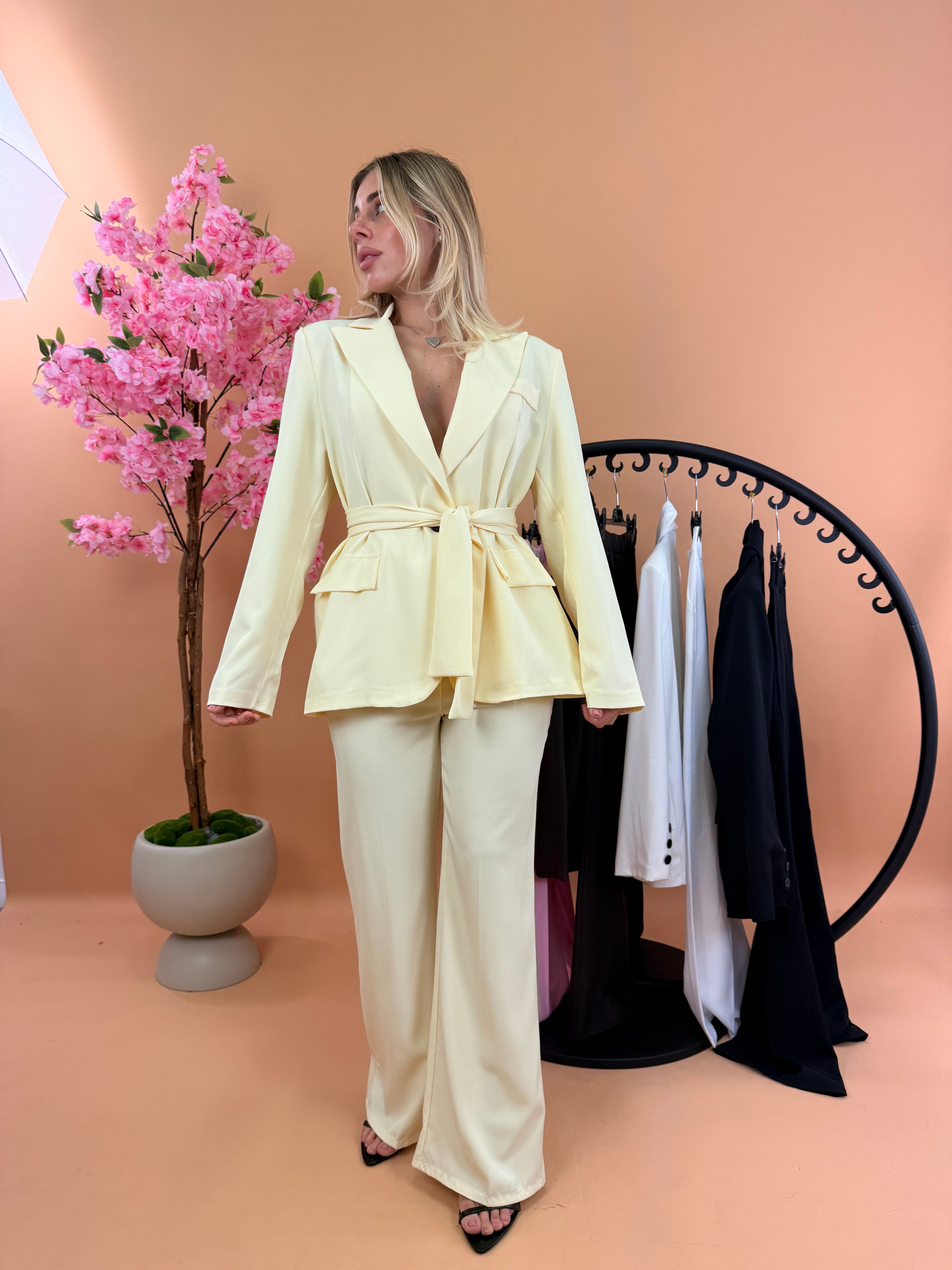 TAILLEUR CINTURA GIALLO BURRO