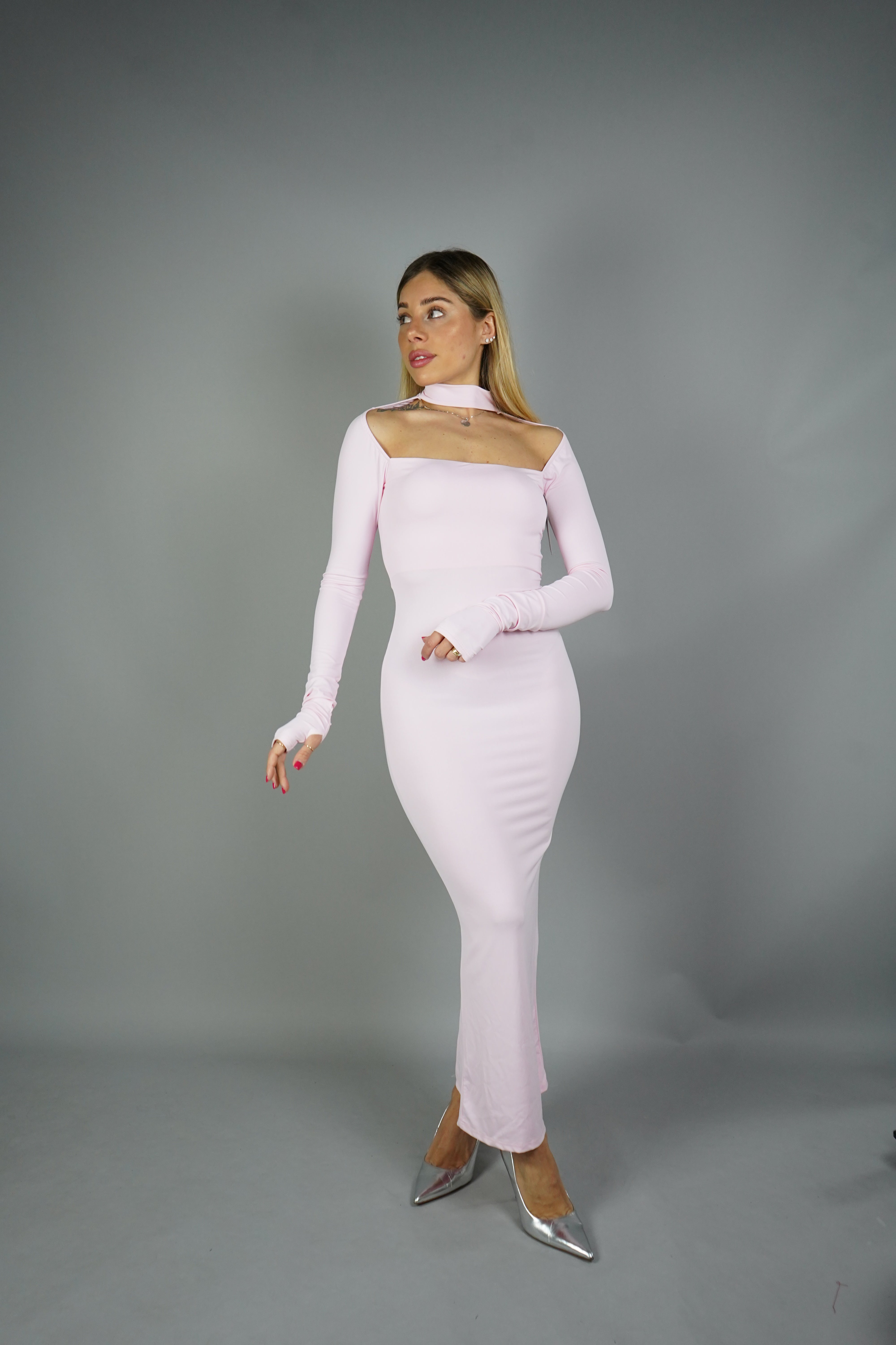 LONG DRESS DIANA ROSA