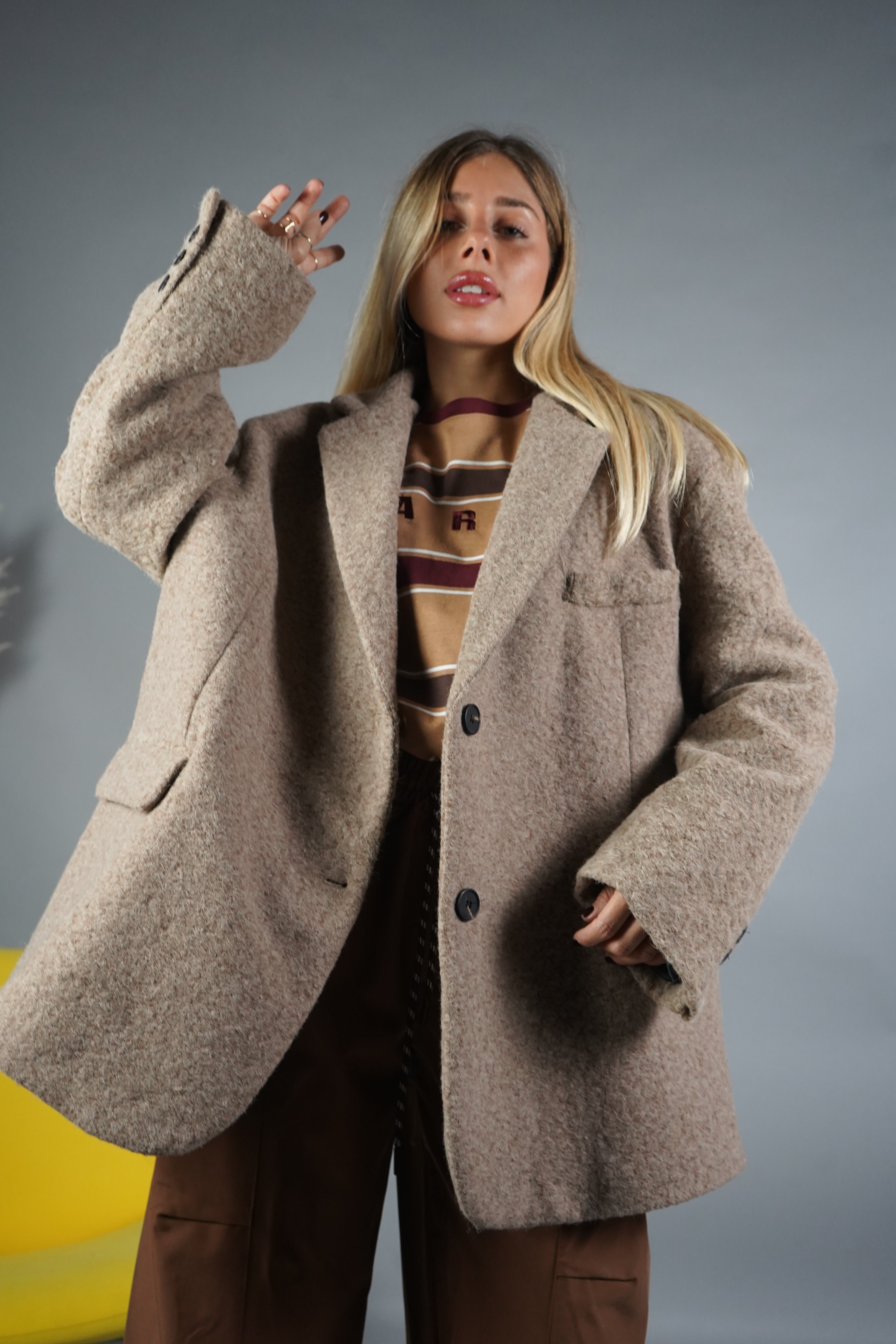 BLAZER LANA TEDDY BIEGE