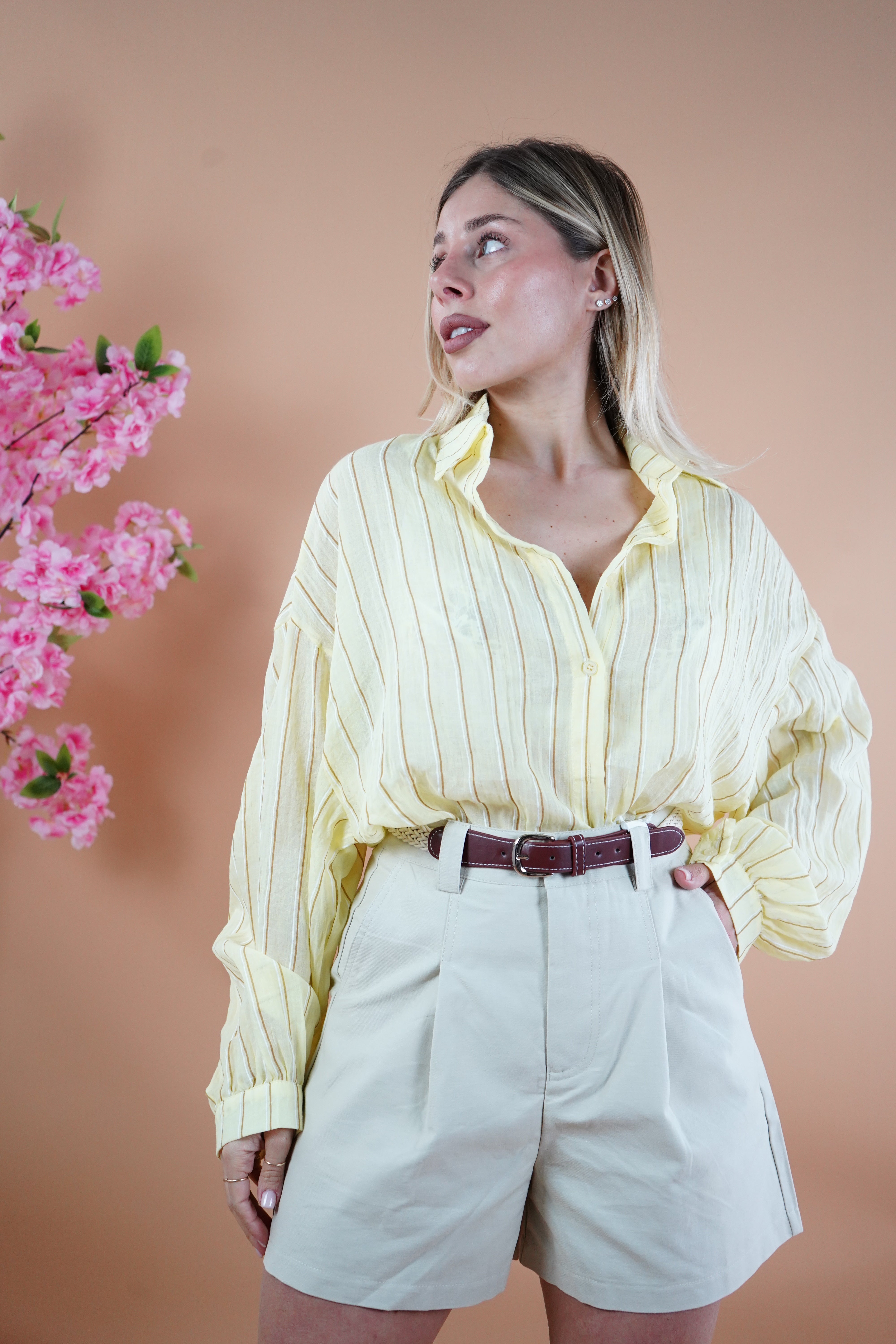 SHORTS MINORI BEIGE