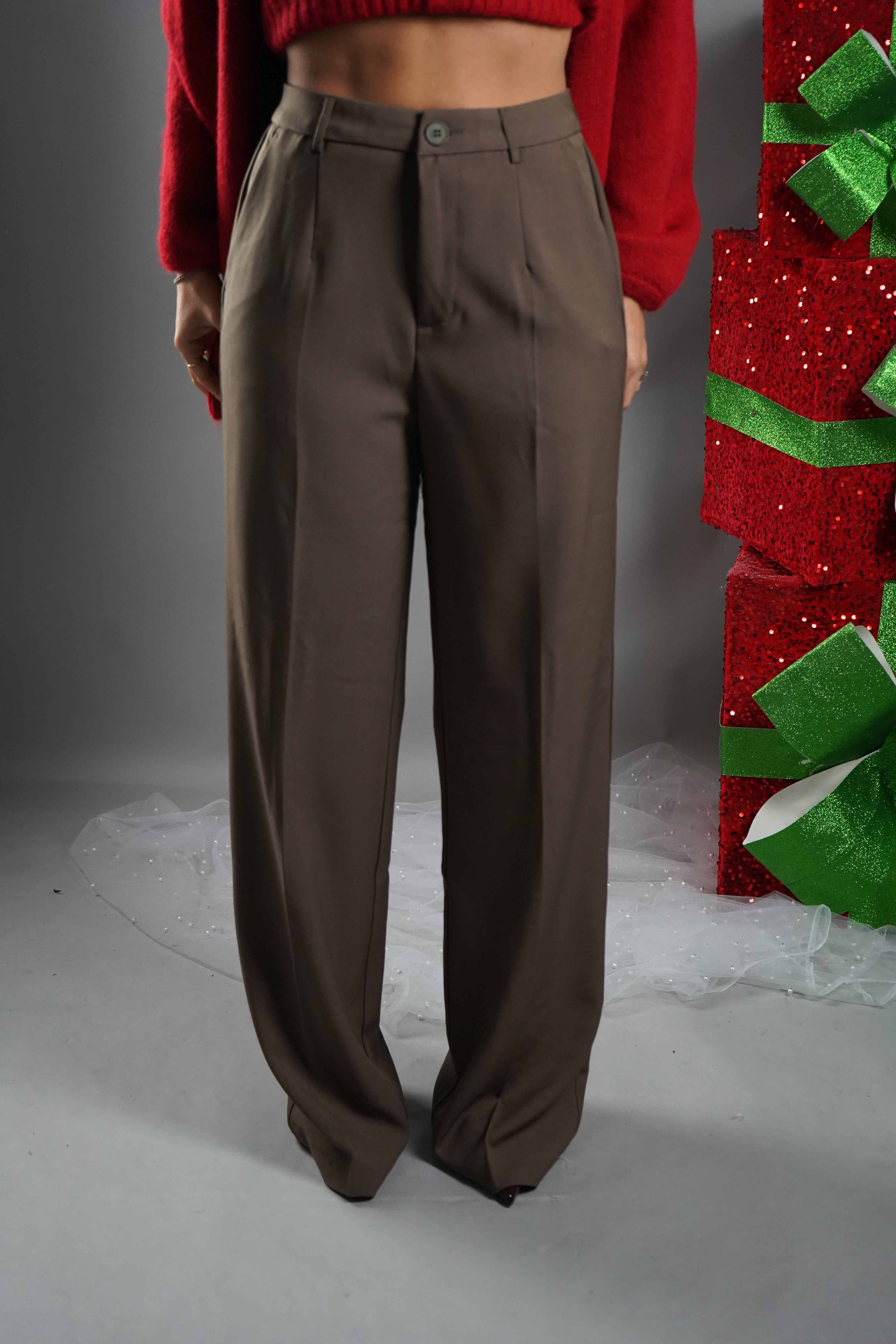 PANTALONE CLASSICO FANGO