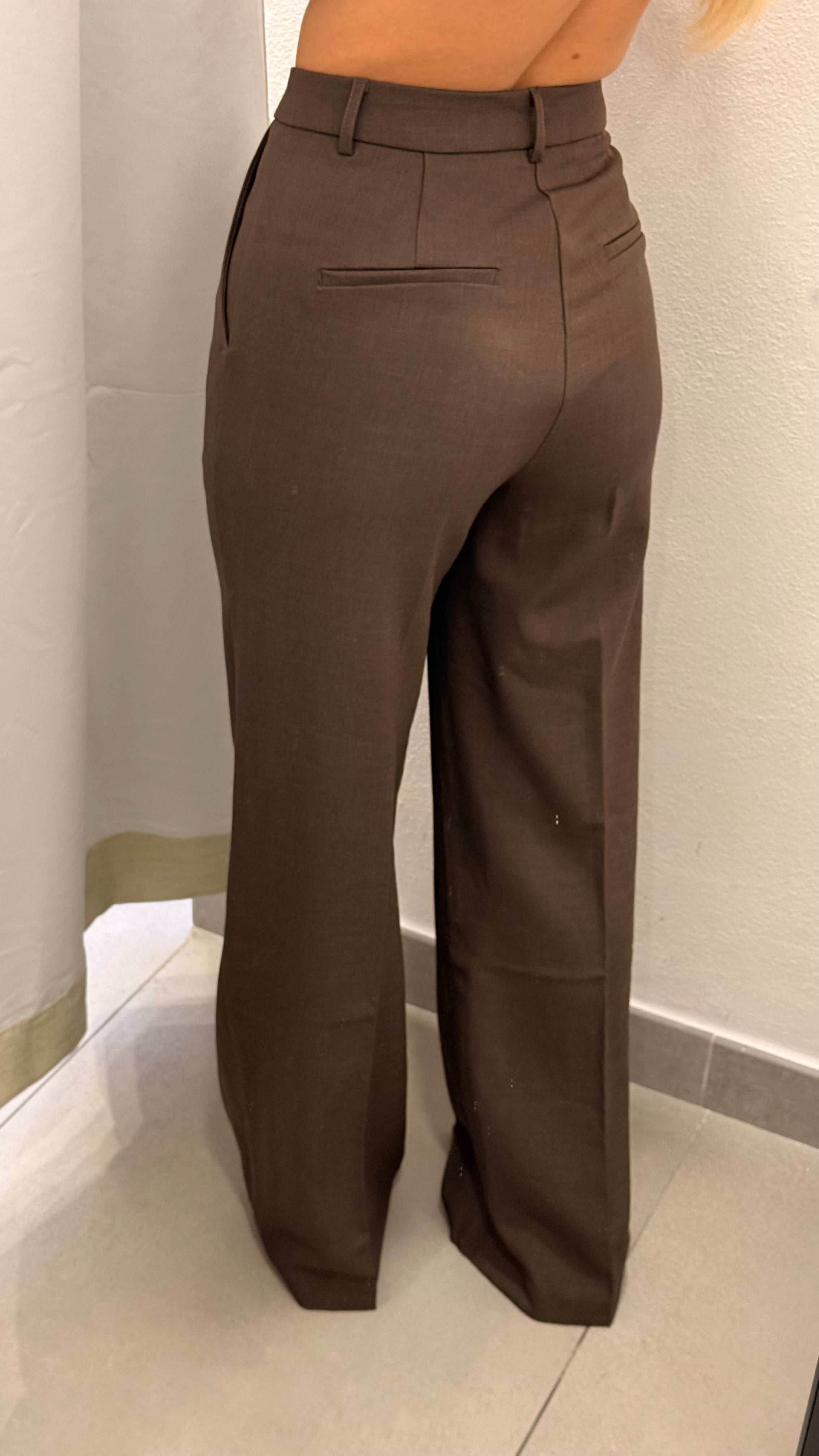 PANTALONE OFFICE MARRONE