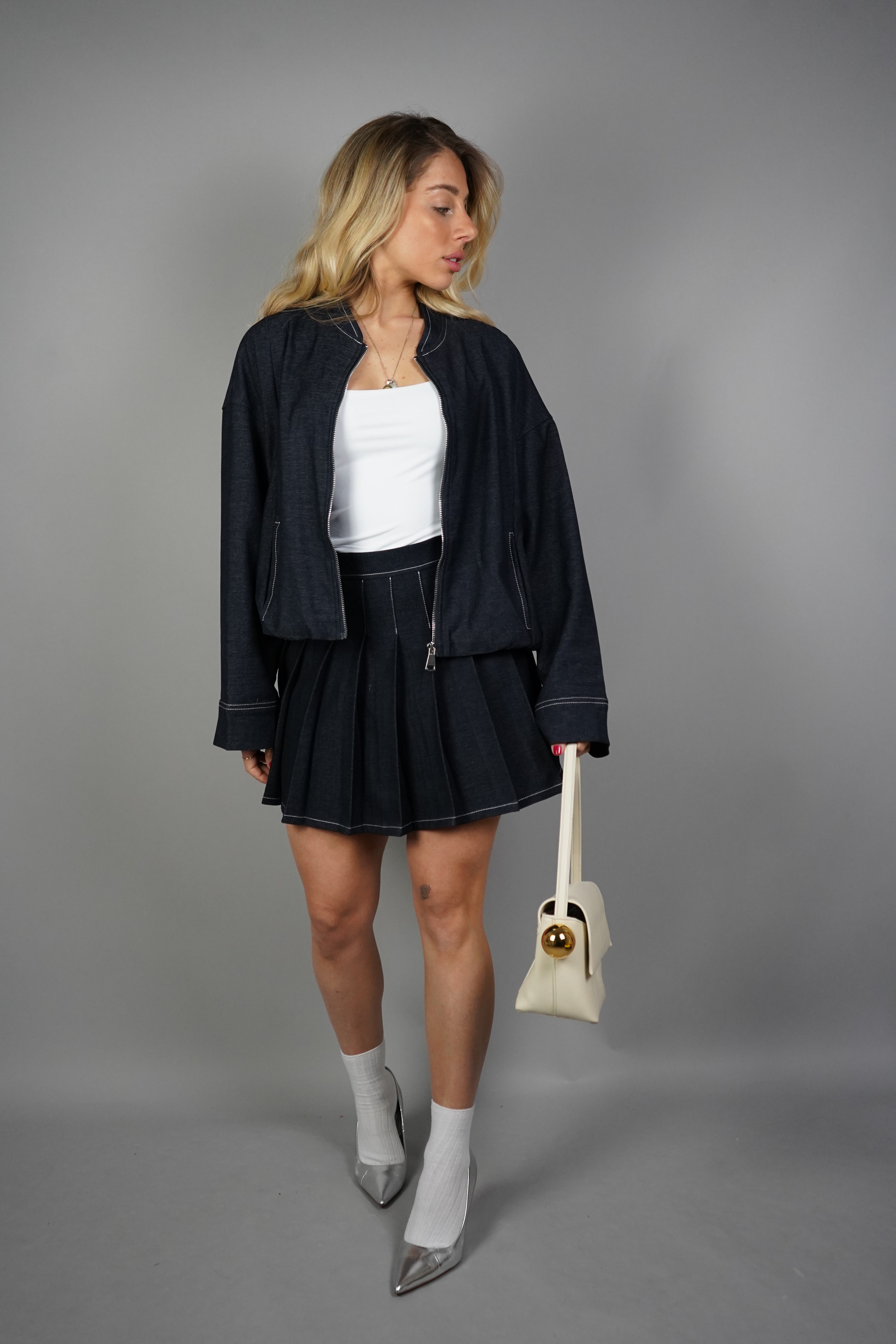 COORDINATO DENIM COLLEGE