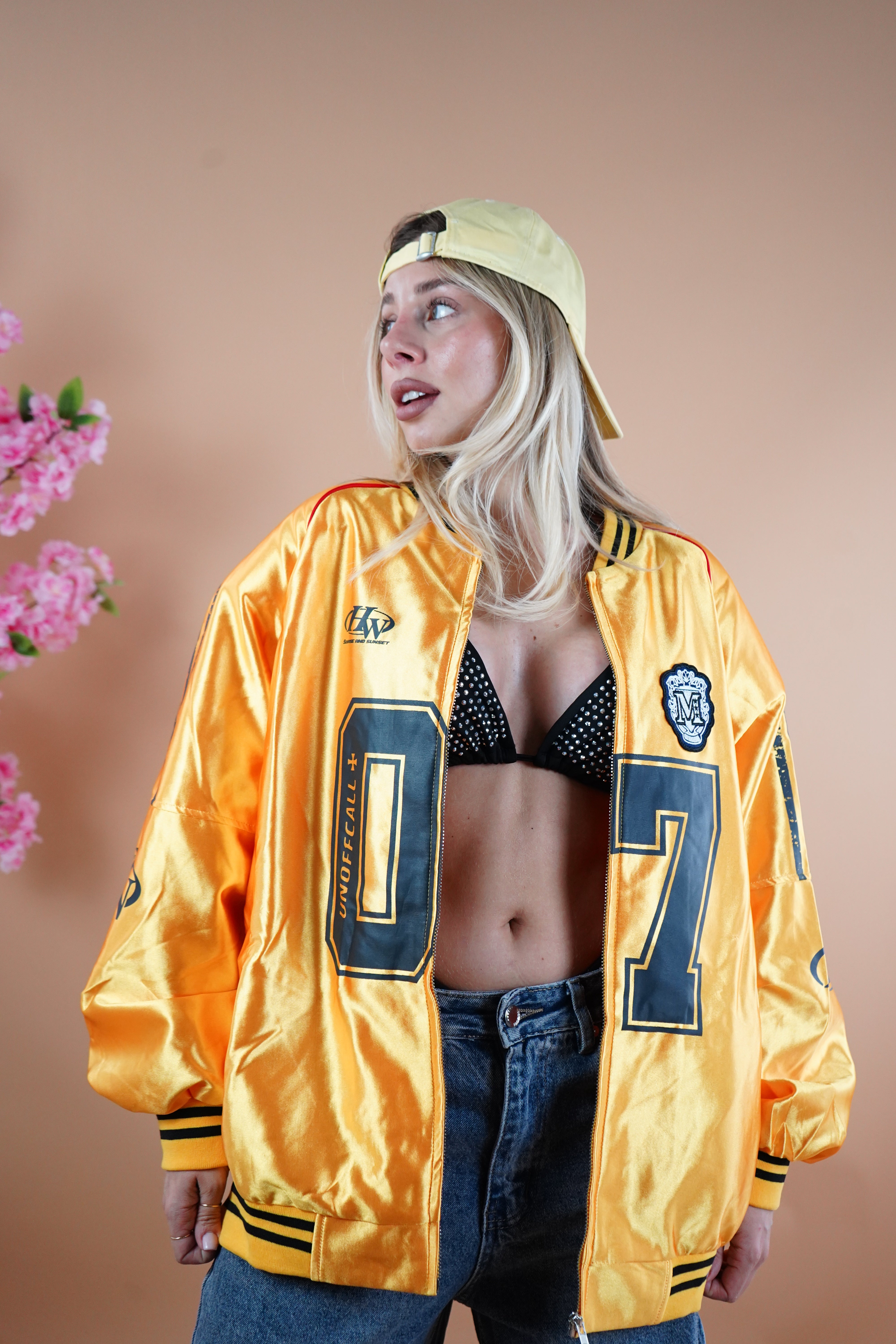 BOMBER NEW YORK GIALLO
