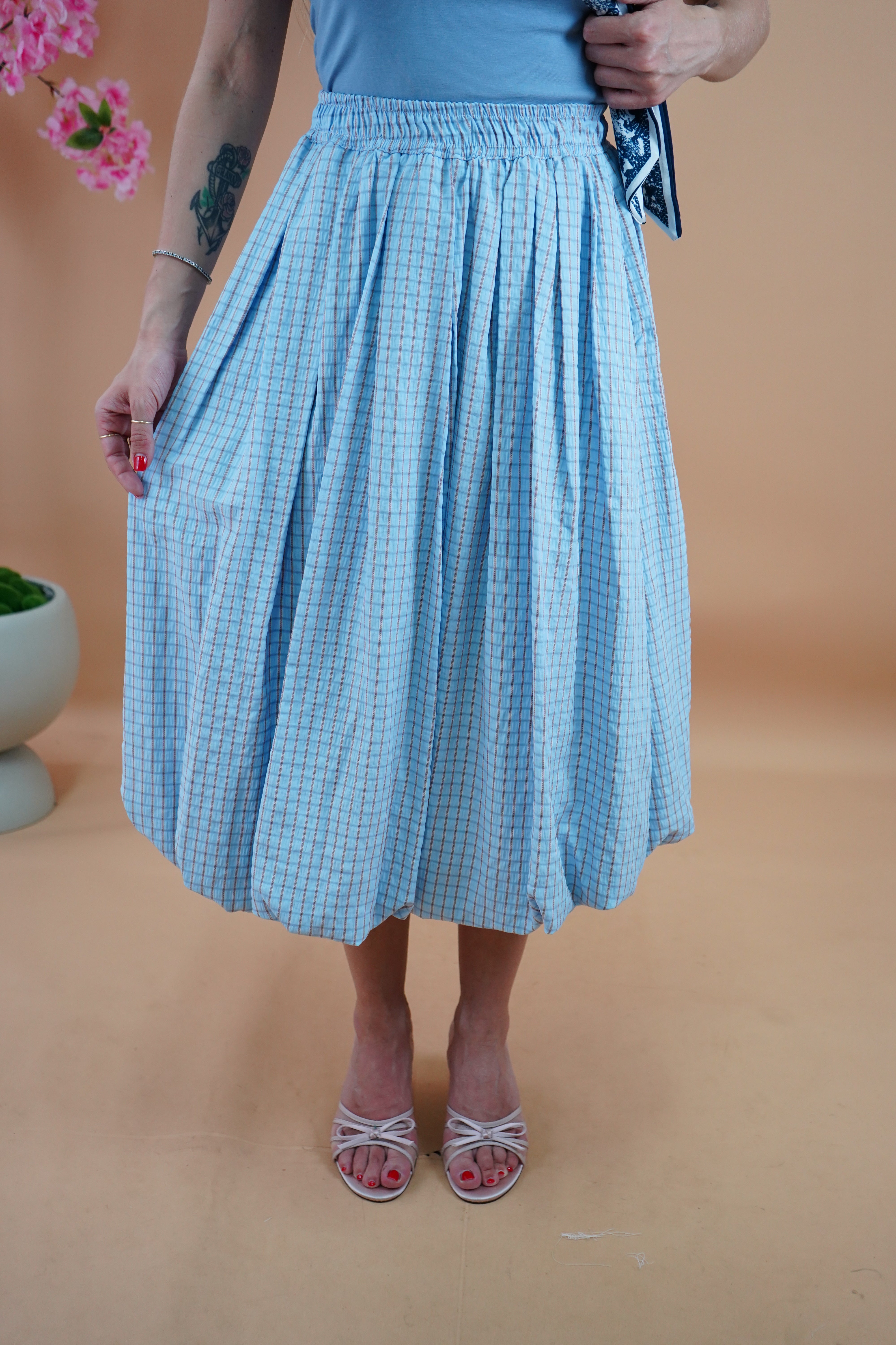 COORDINATO GREESE AZZURRO