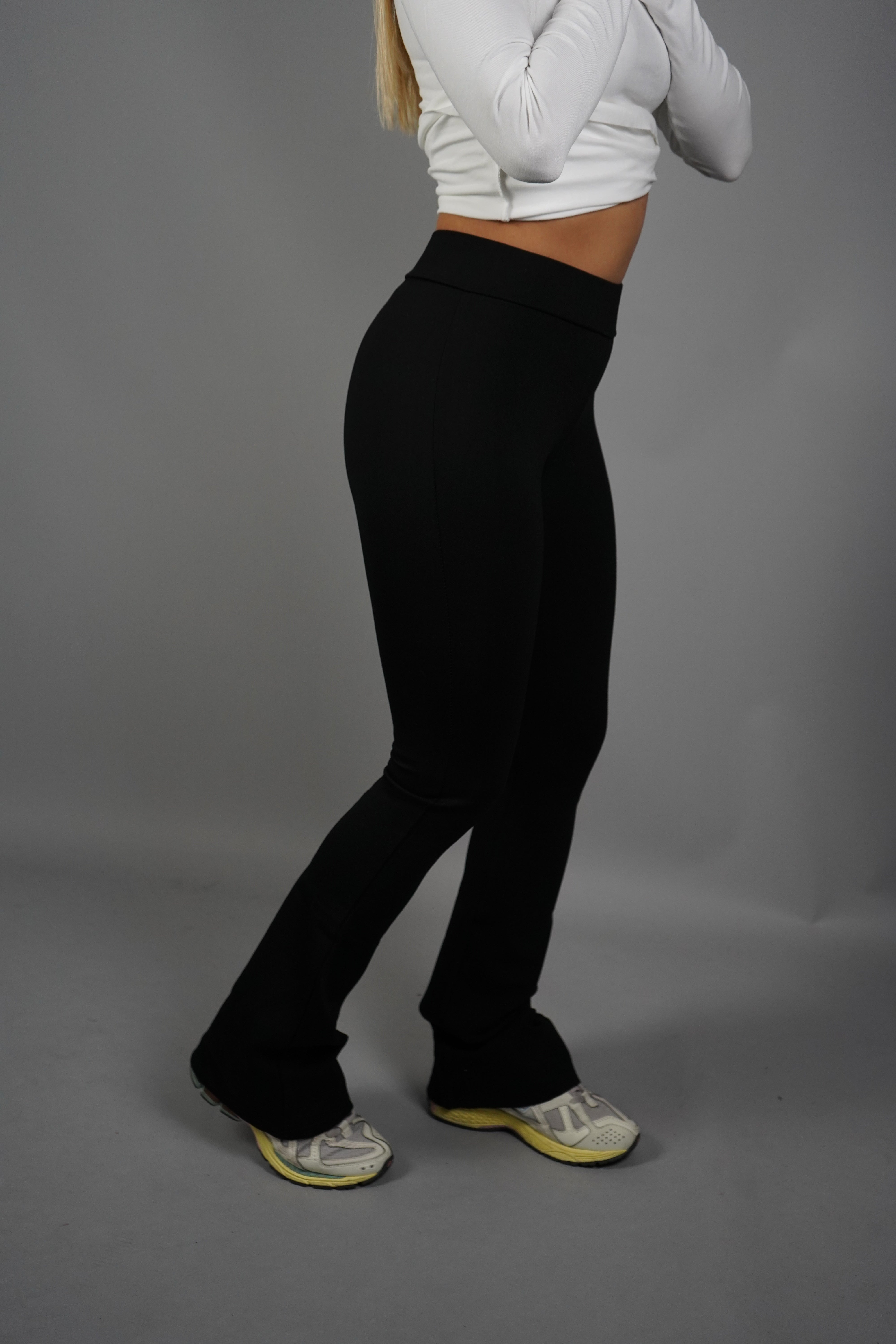 LEGGINGS ZAMPA NERO