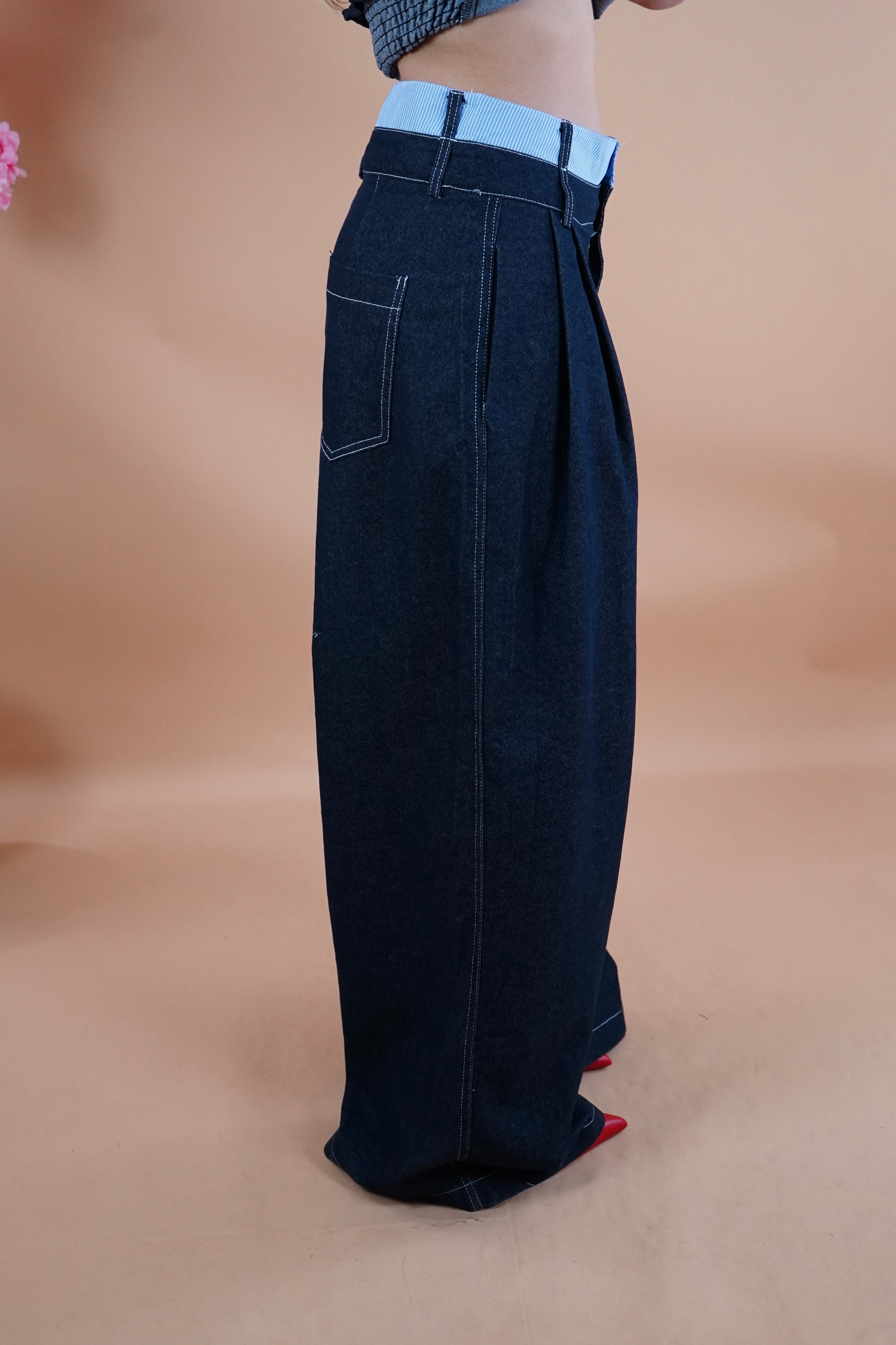 COORDINATO MARIKA DENIM SCURO
