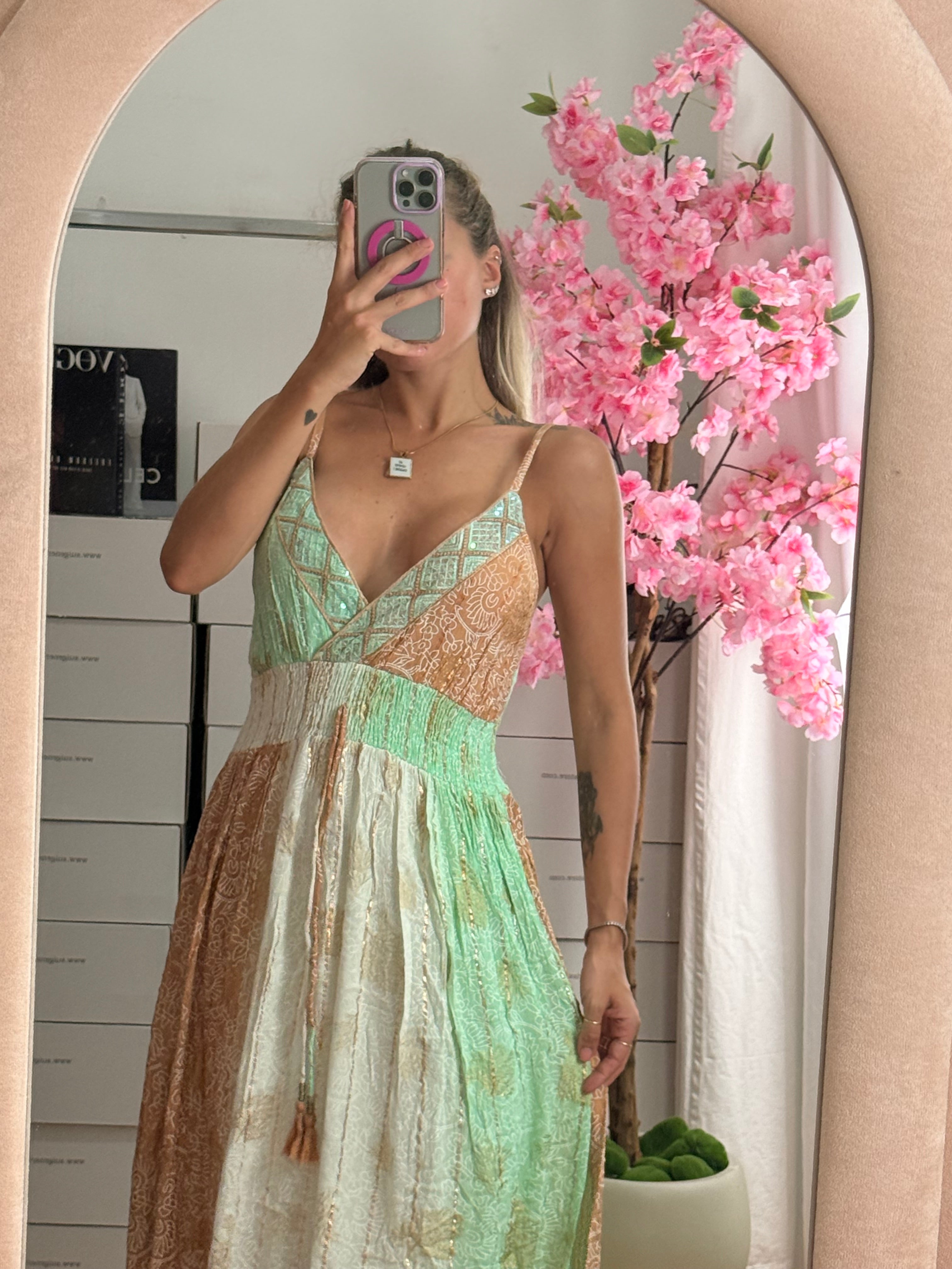 DRESS PASTELLI VERDE