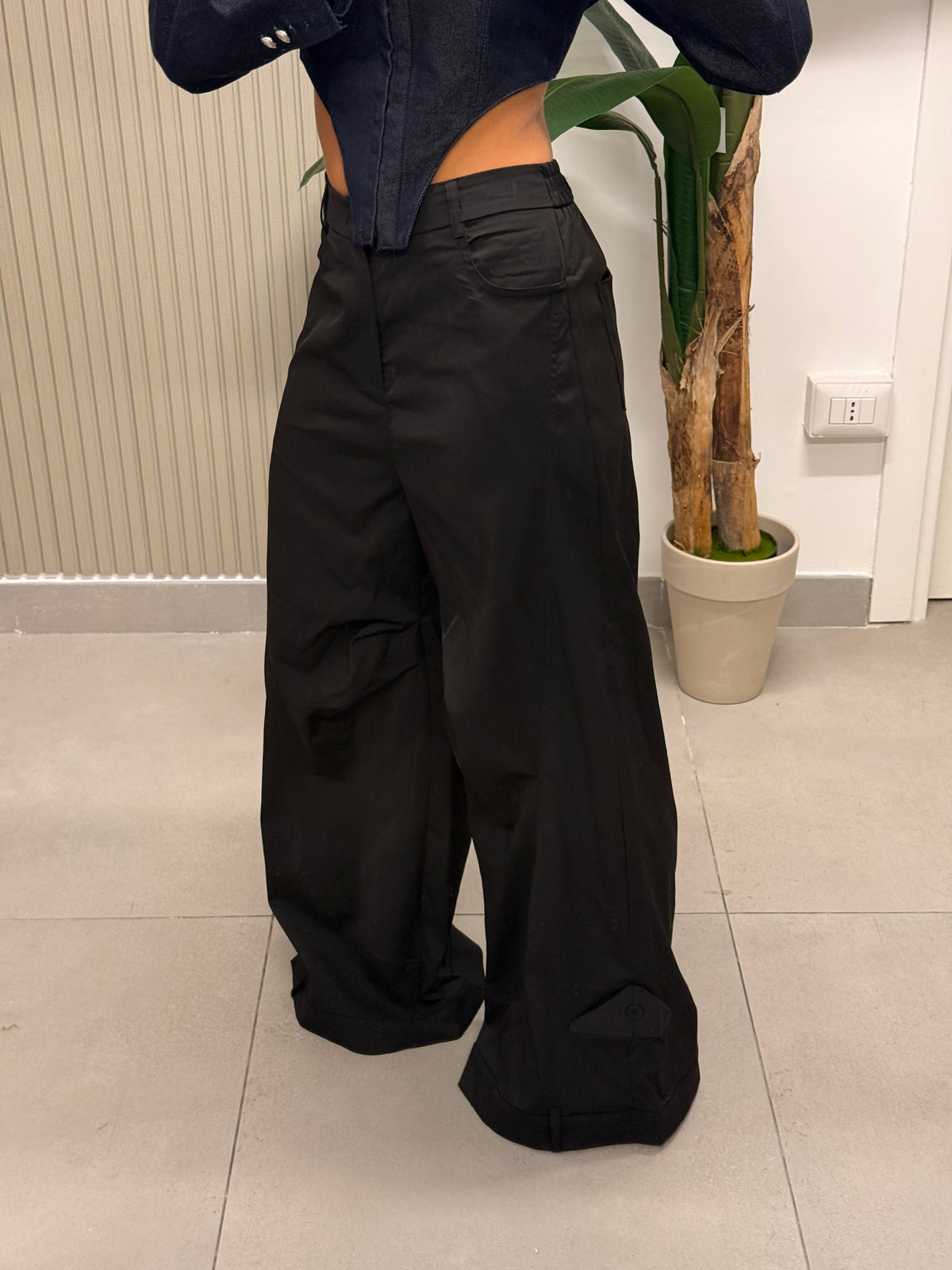PANTALONE MICHELA NERO