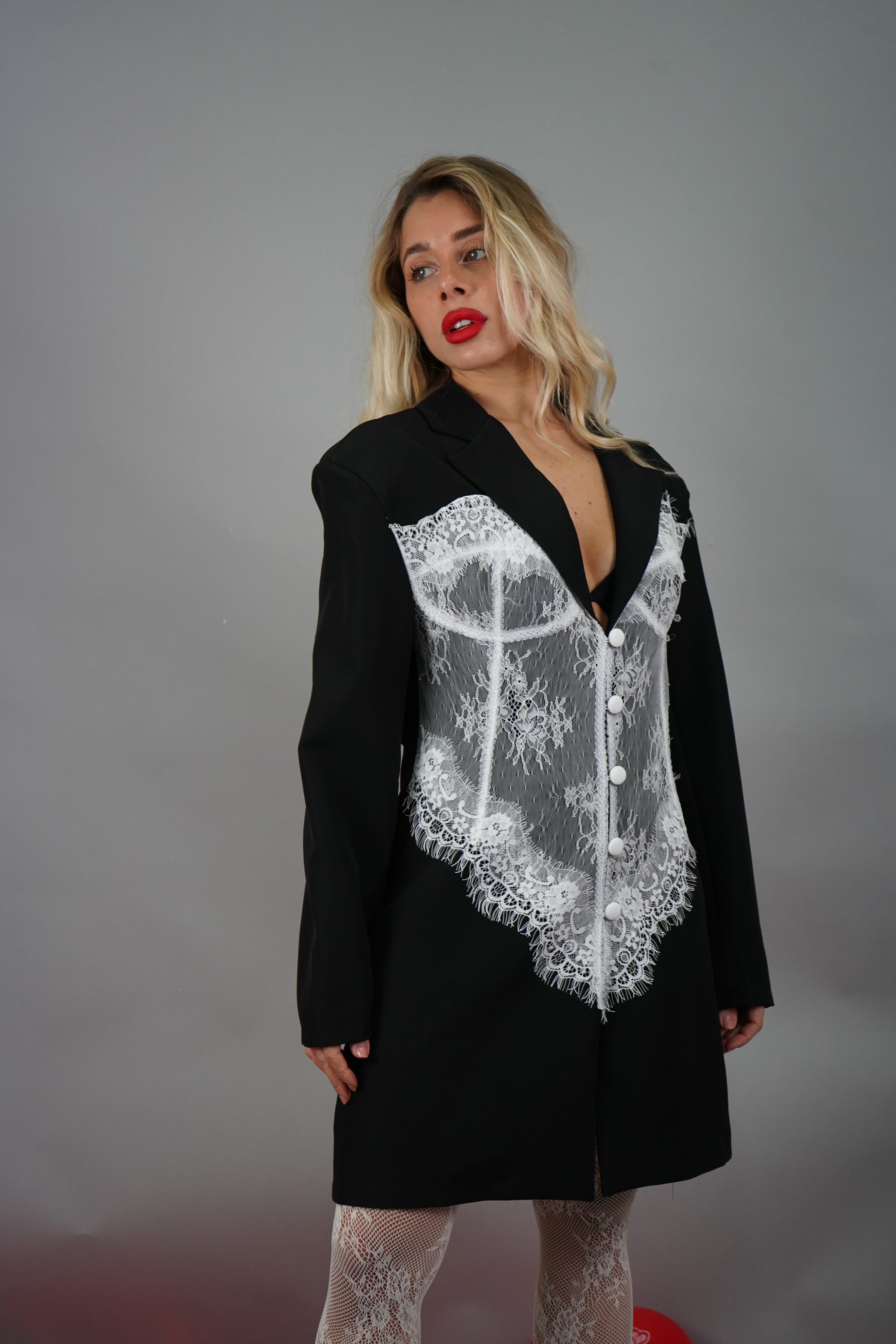BLAZER DRESS BRIDGERTON NERO