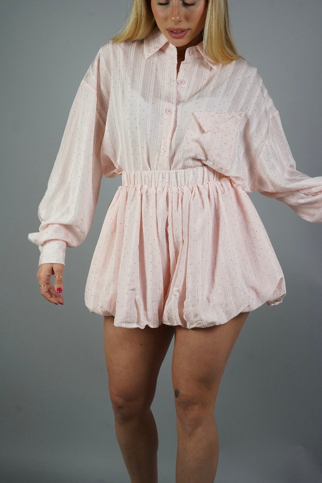 COORDINATO DIAMOND ROSA