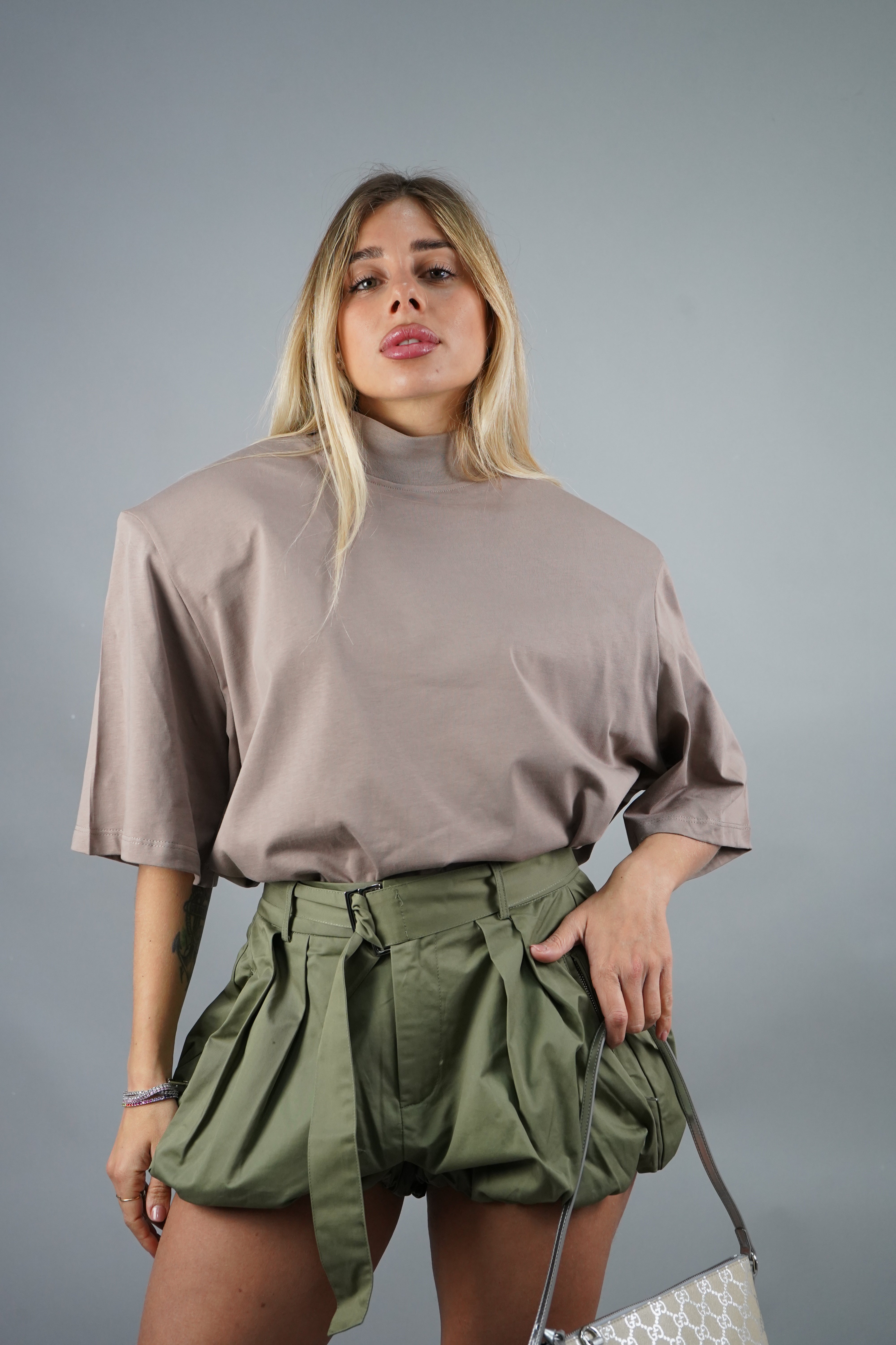 MAXI T-SHIRT CLOE BEIGE