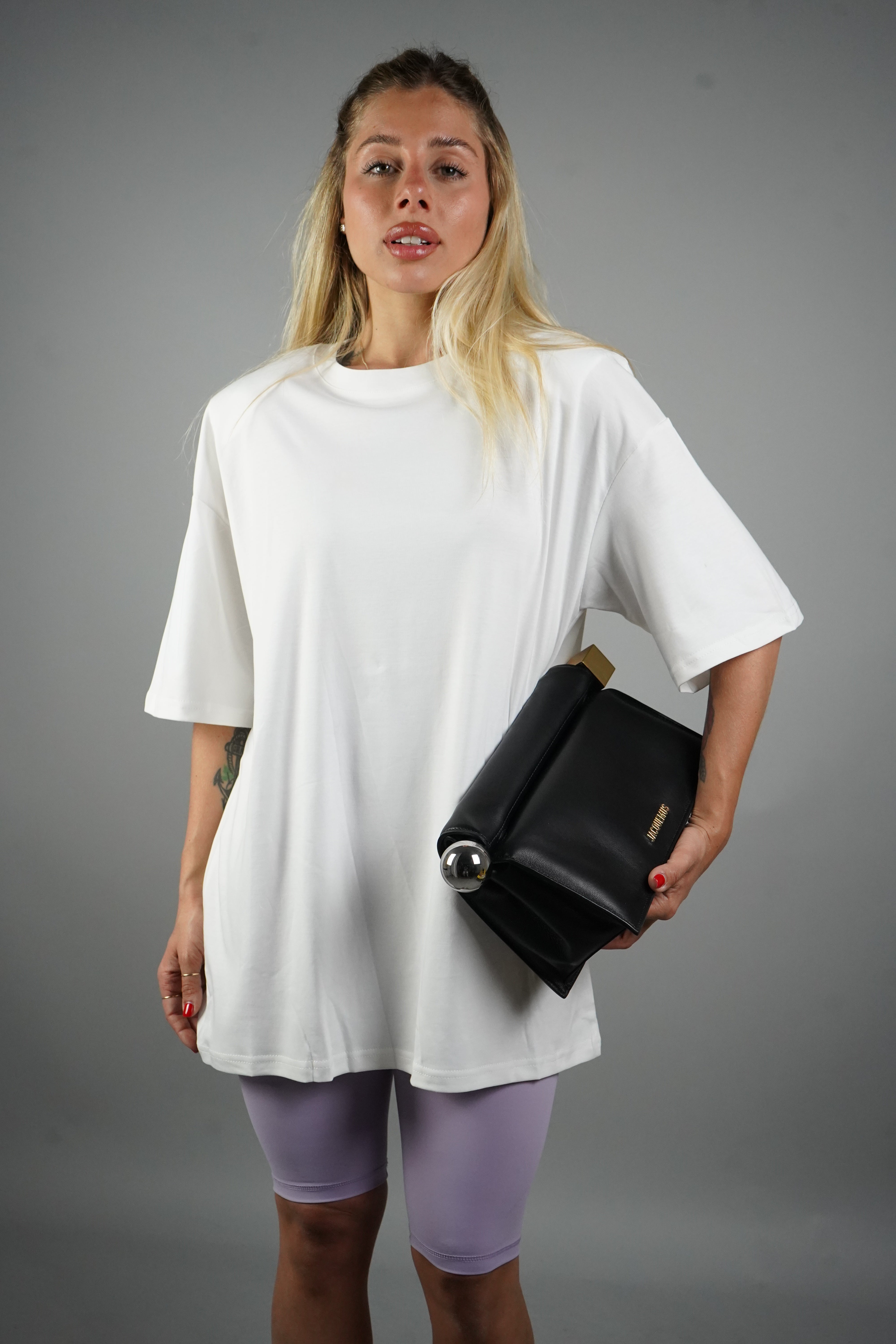 T-SHIRT SPALLINE BIANCA