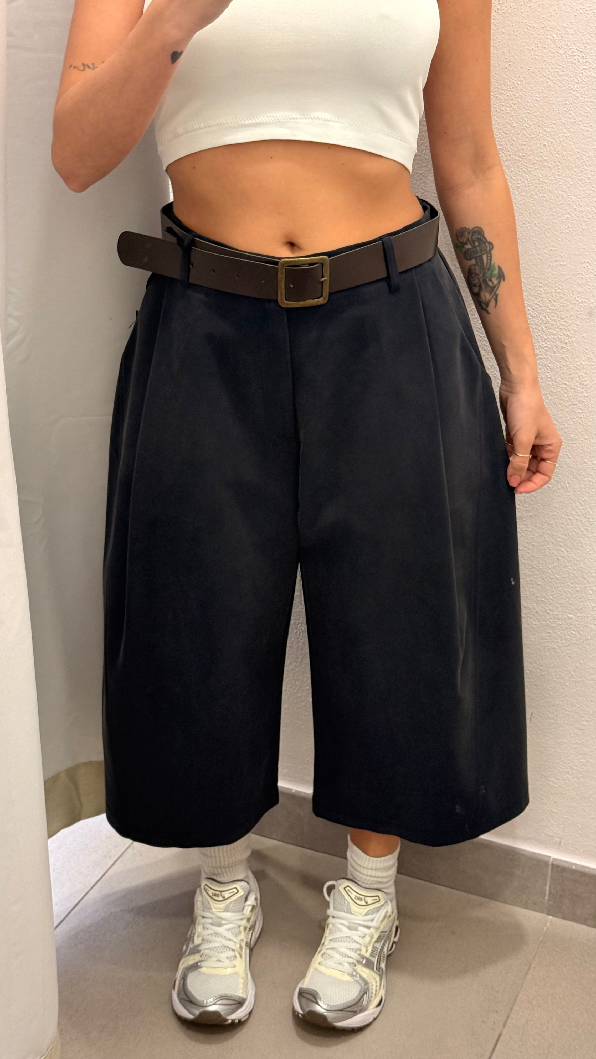 BEMUDA JUSTWEST OVERSIZE BLU