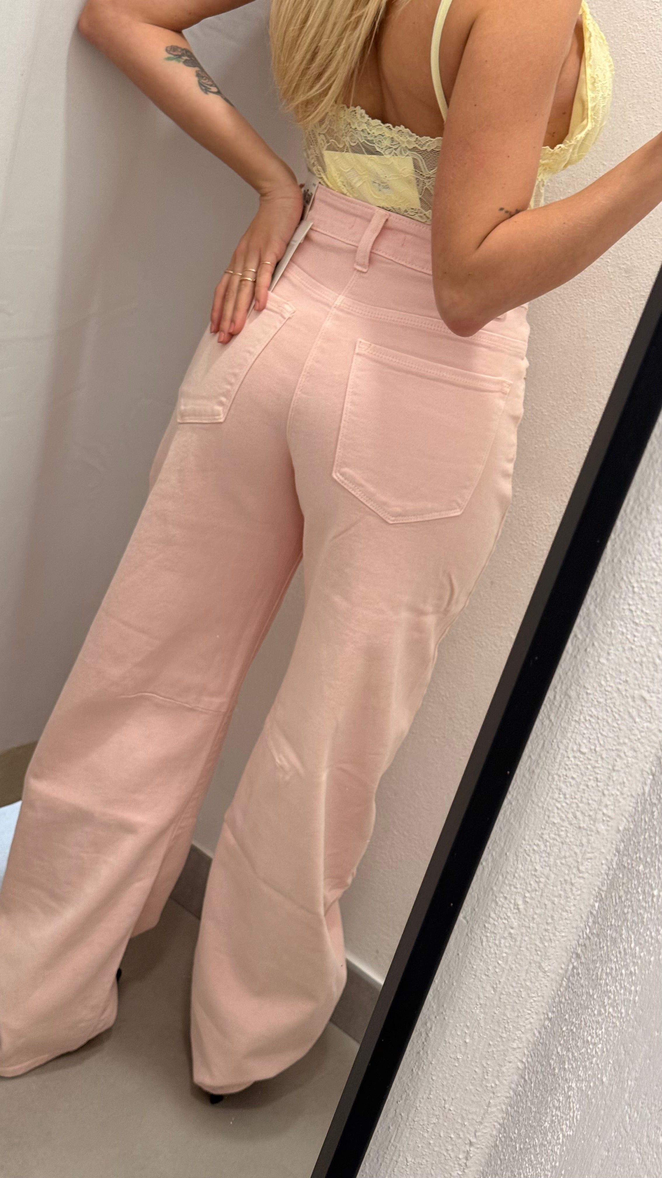 JEANS BALLON ROSA