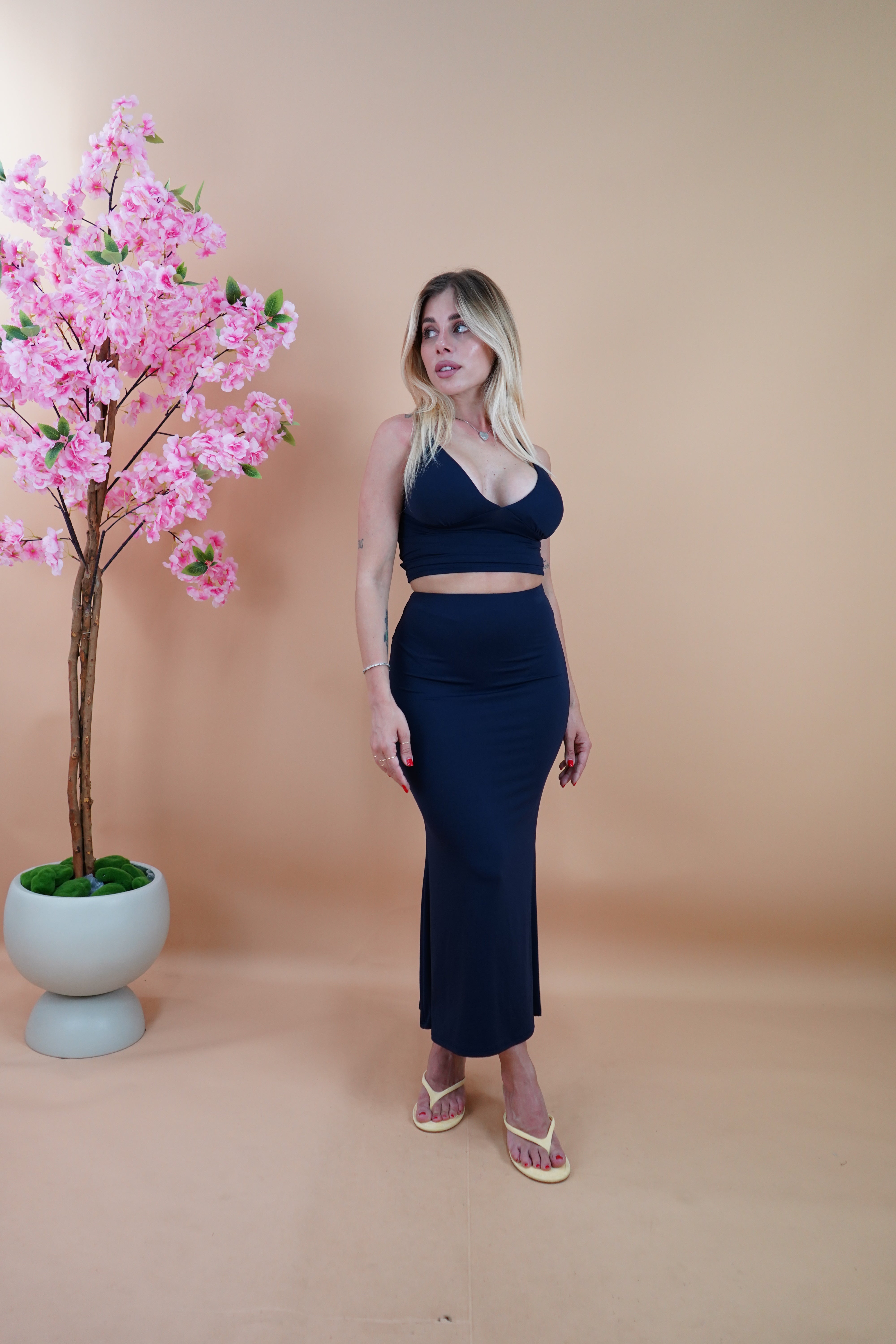 COORDINATO ALICE BLU