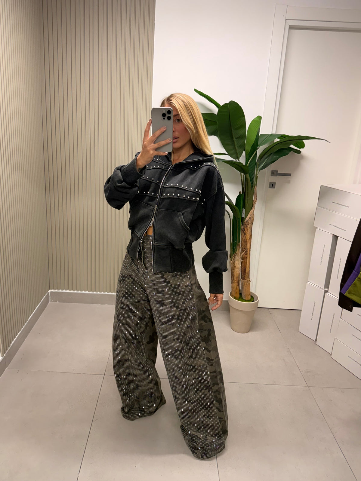 JEANS DISCO MIMETICO