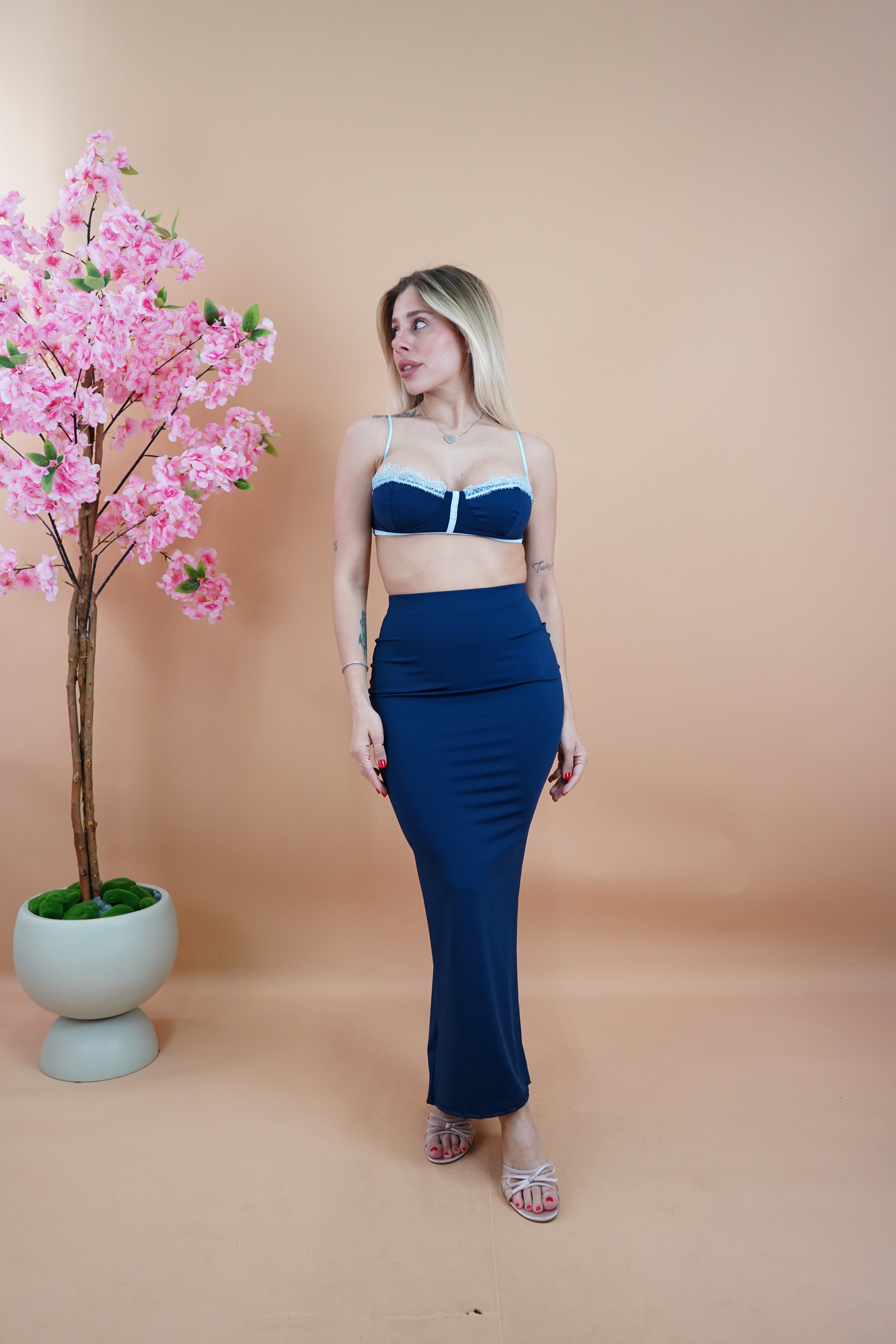 COORDINATO LIO BLU