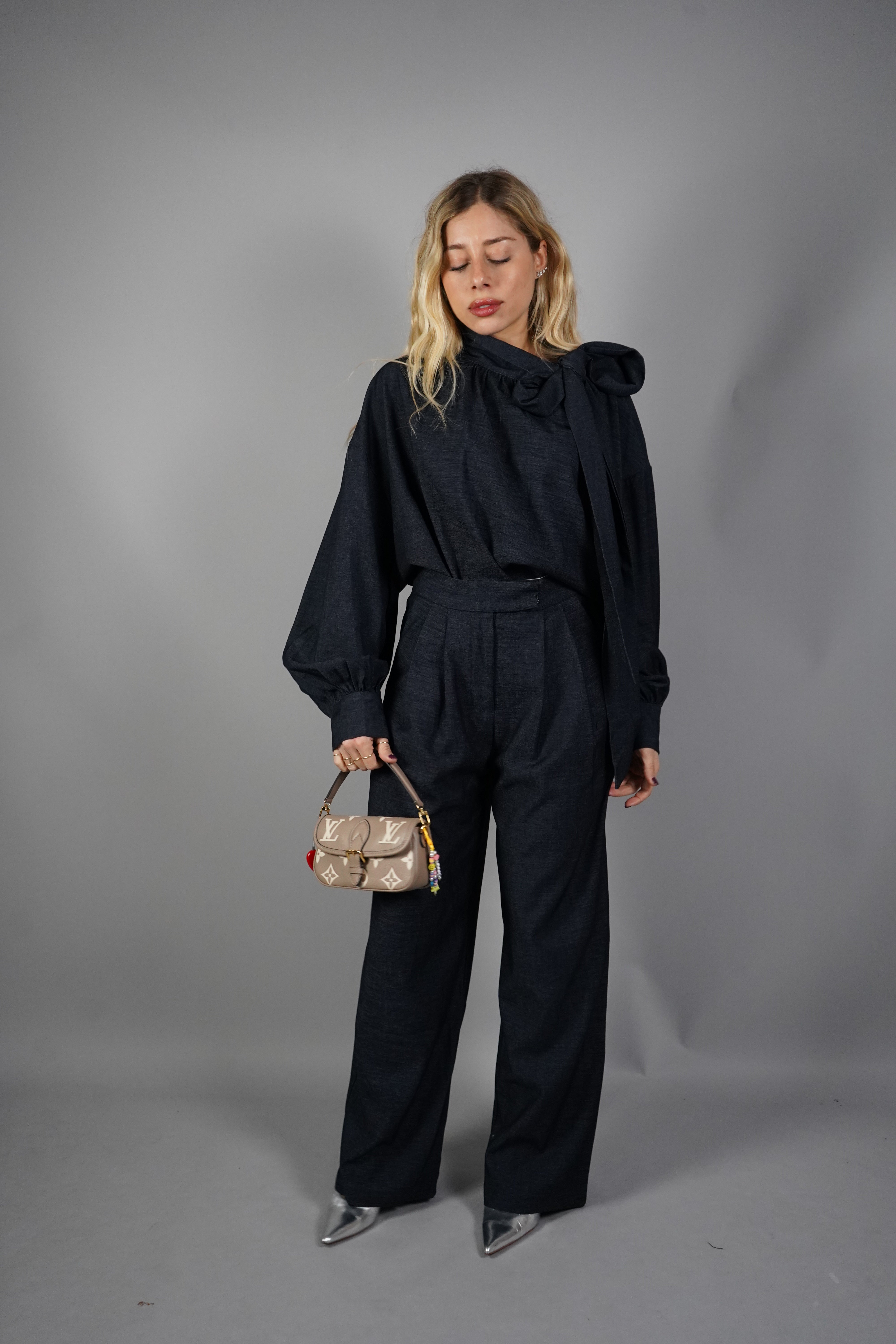COORDINATO ISABEL DENIM BLU